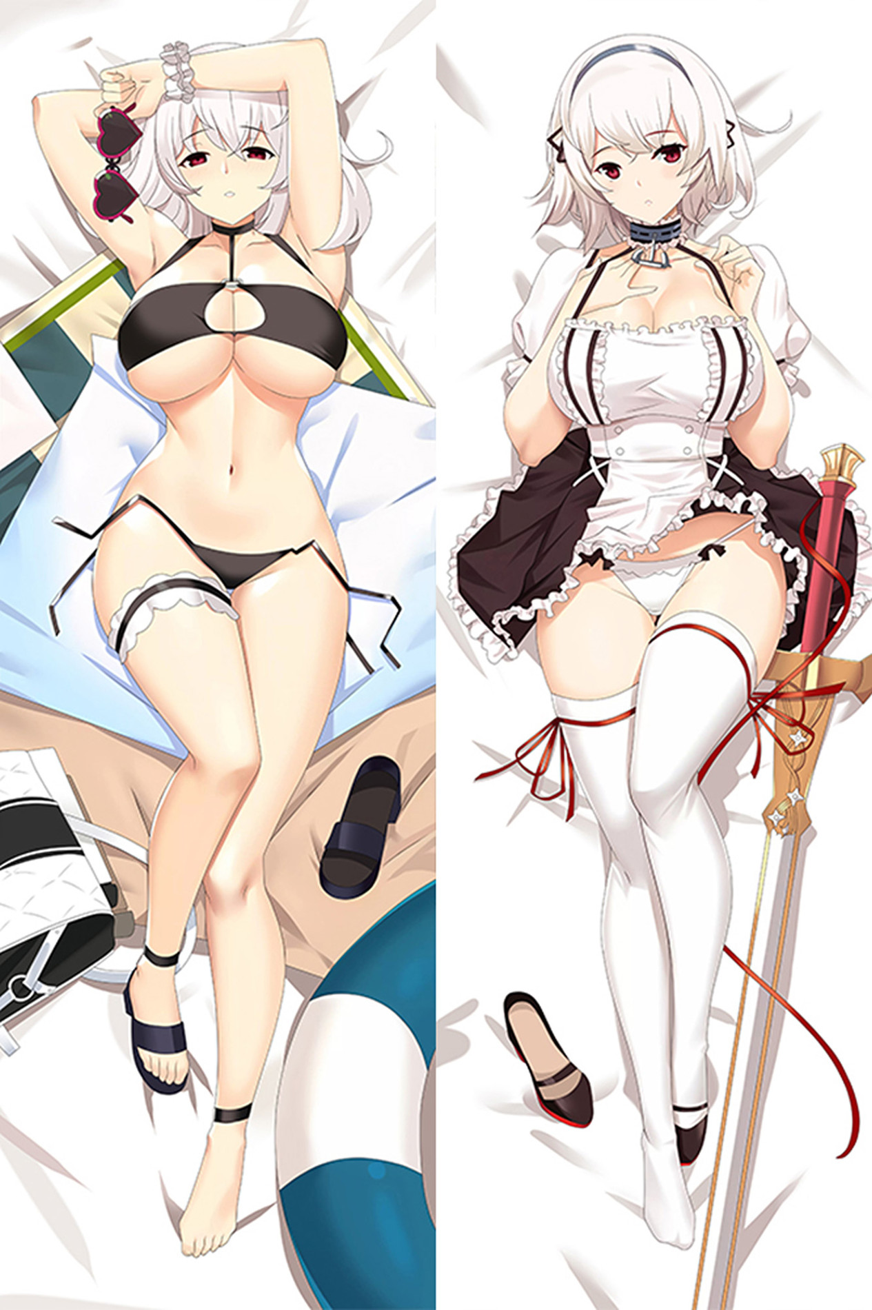 Sirius from Azur Lane dakimakura cover