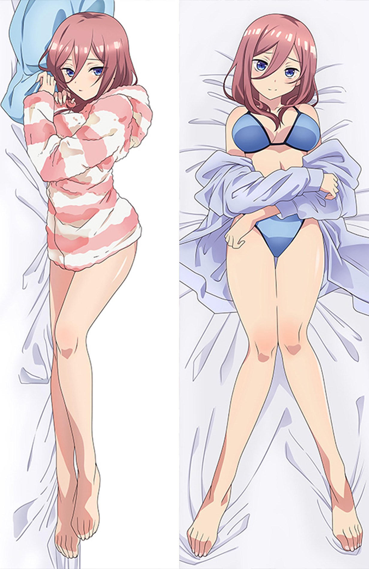 Miku Nakano (The Quintessential Quintuplets) Dakimakura Body Pillow Cover