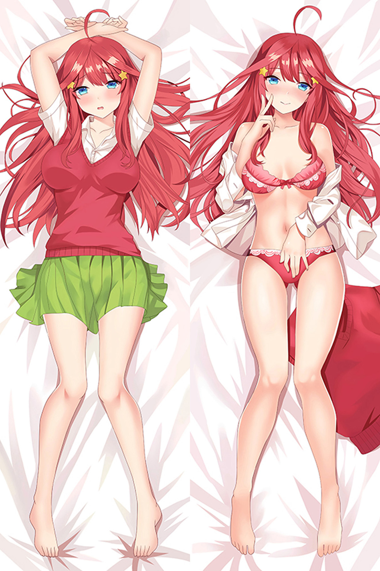 Itsuki Nakano from Quintessential Quintuplets dakimakura cover