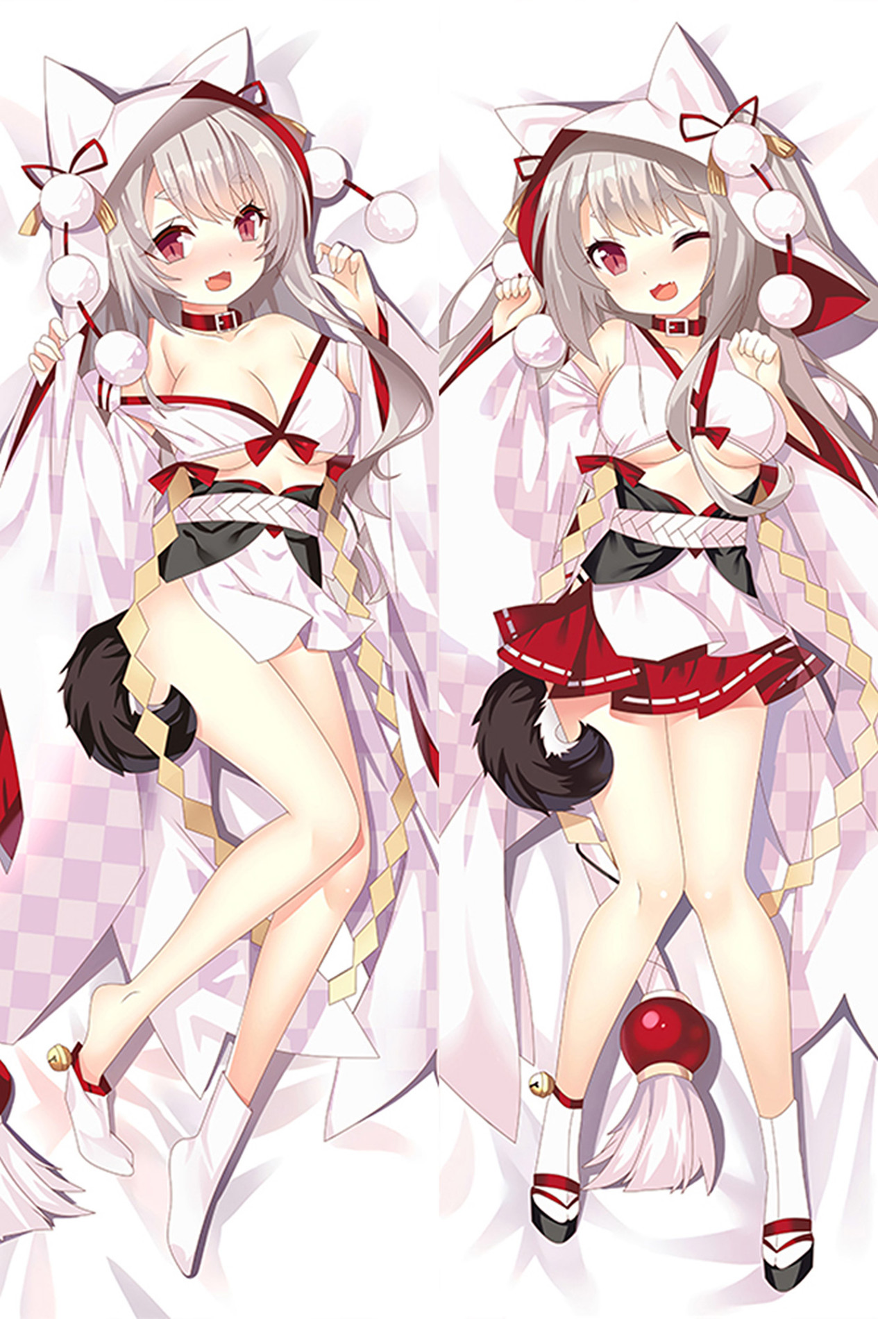 Yuudachi from Azur Lane dakimakura cover