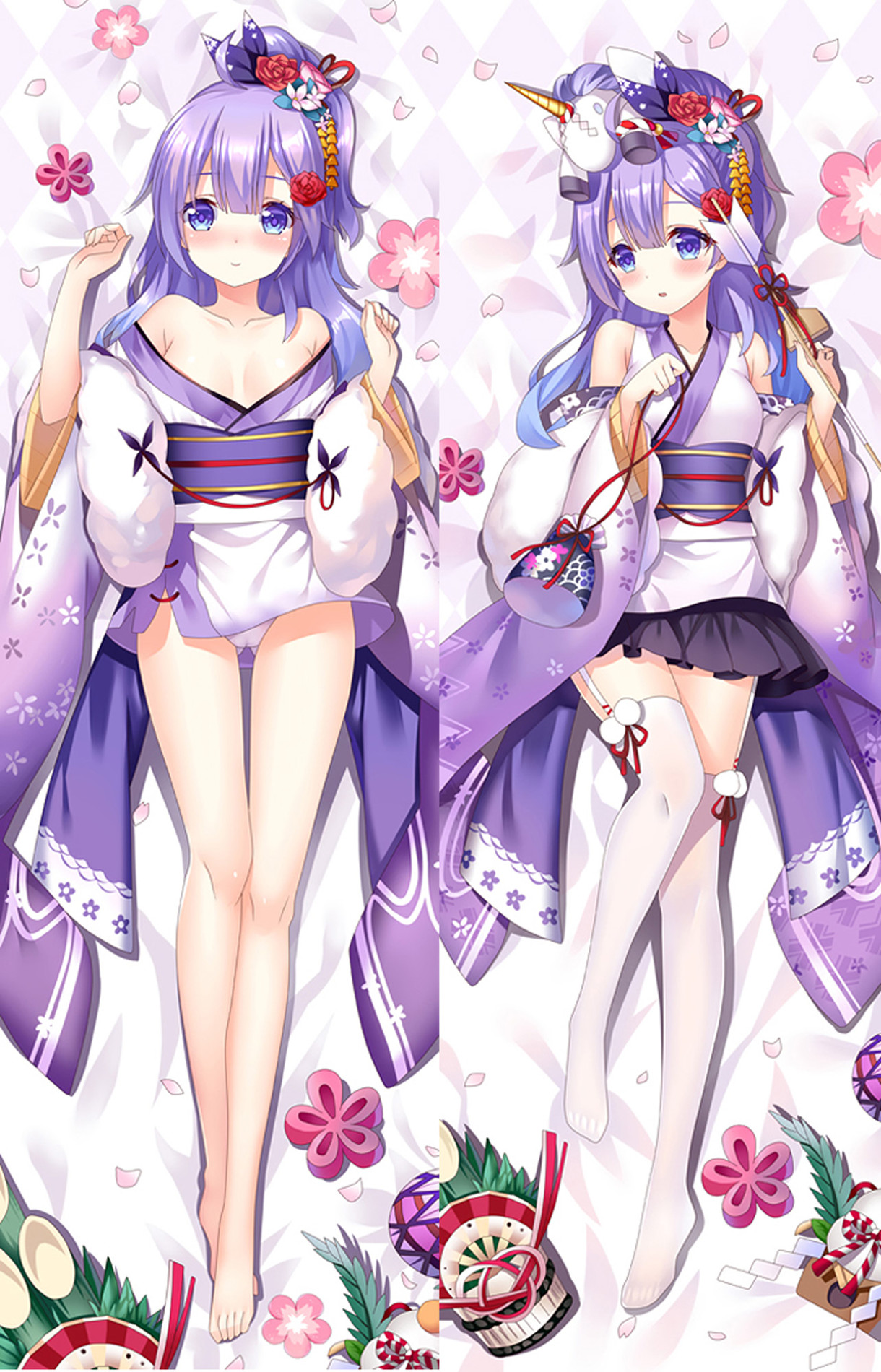 Unicorn from Azur Lane dakimakura cover