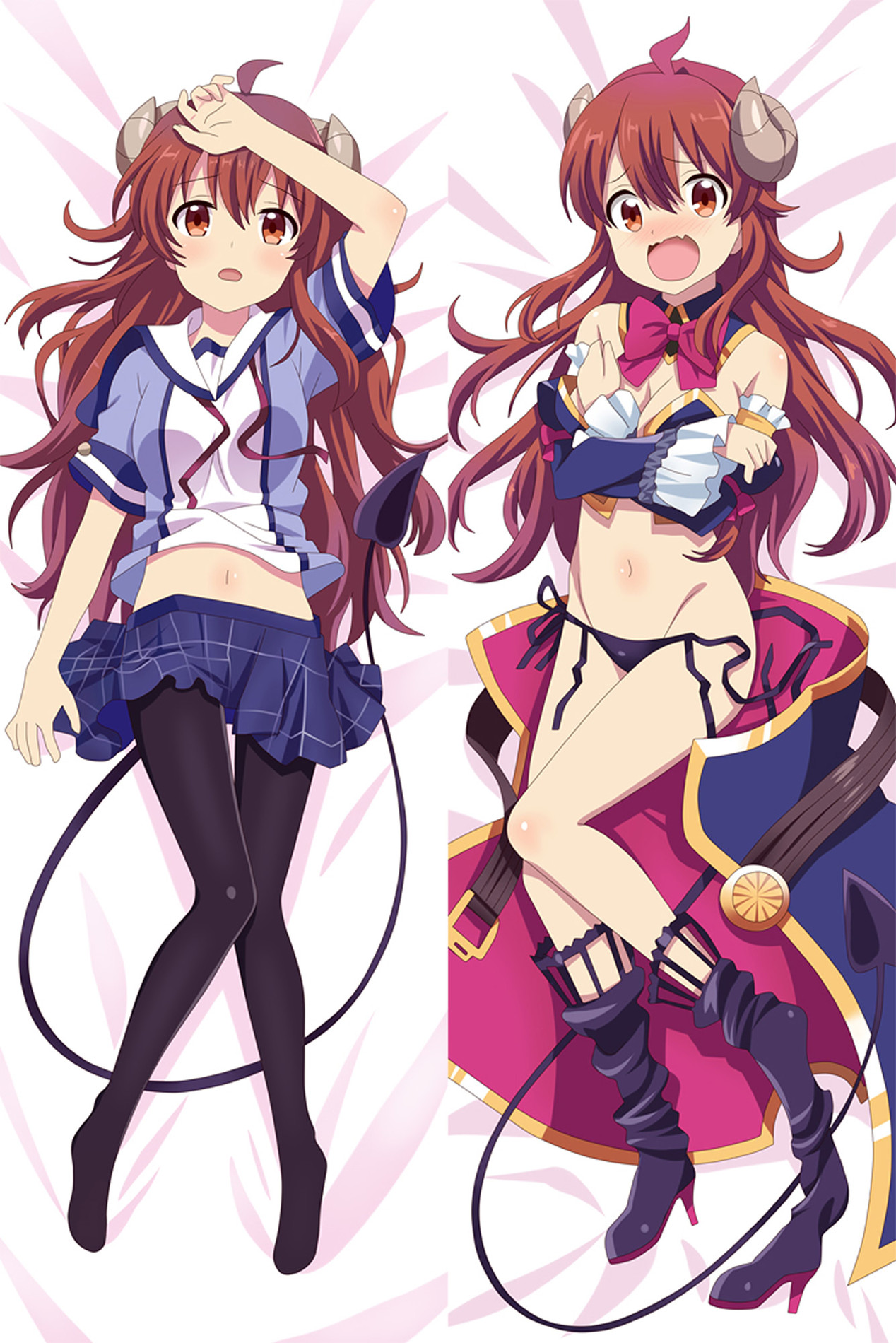 Yuko Yoshida from The Demon Girl Next Door dakimakura cover