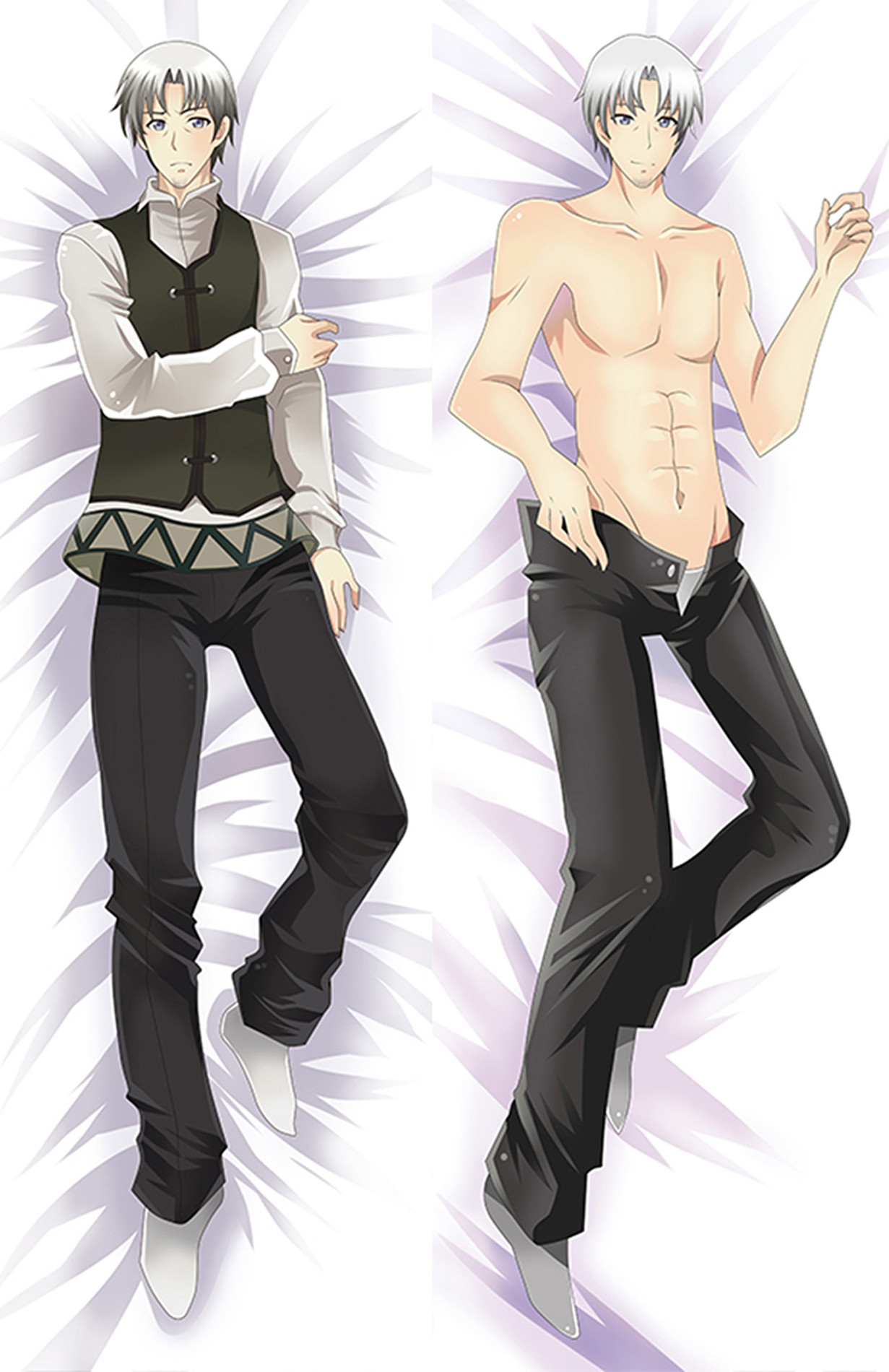 Kraft Lawrence (Spice And Wolf) Dakimakura Body Pillow Cover