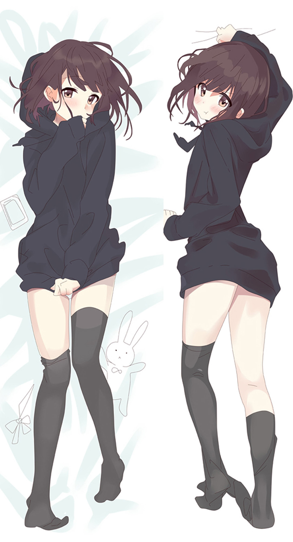 Menhera Kurumi-chan from Mudae dakimakura cover