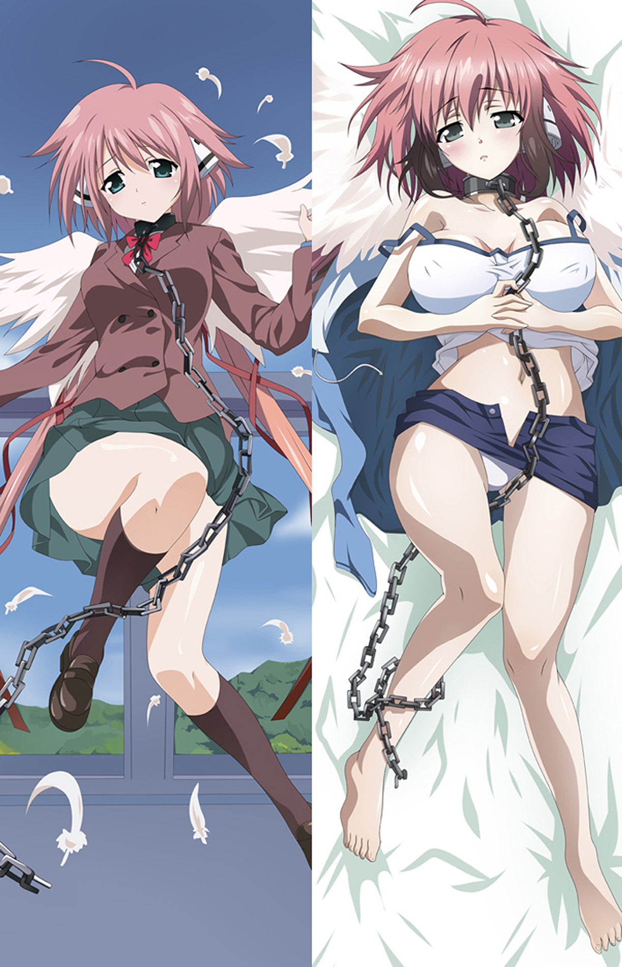 Icarus (Ikaros) (Heaven's Lost Property) Dakimakura Body Pillow Cover