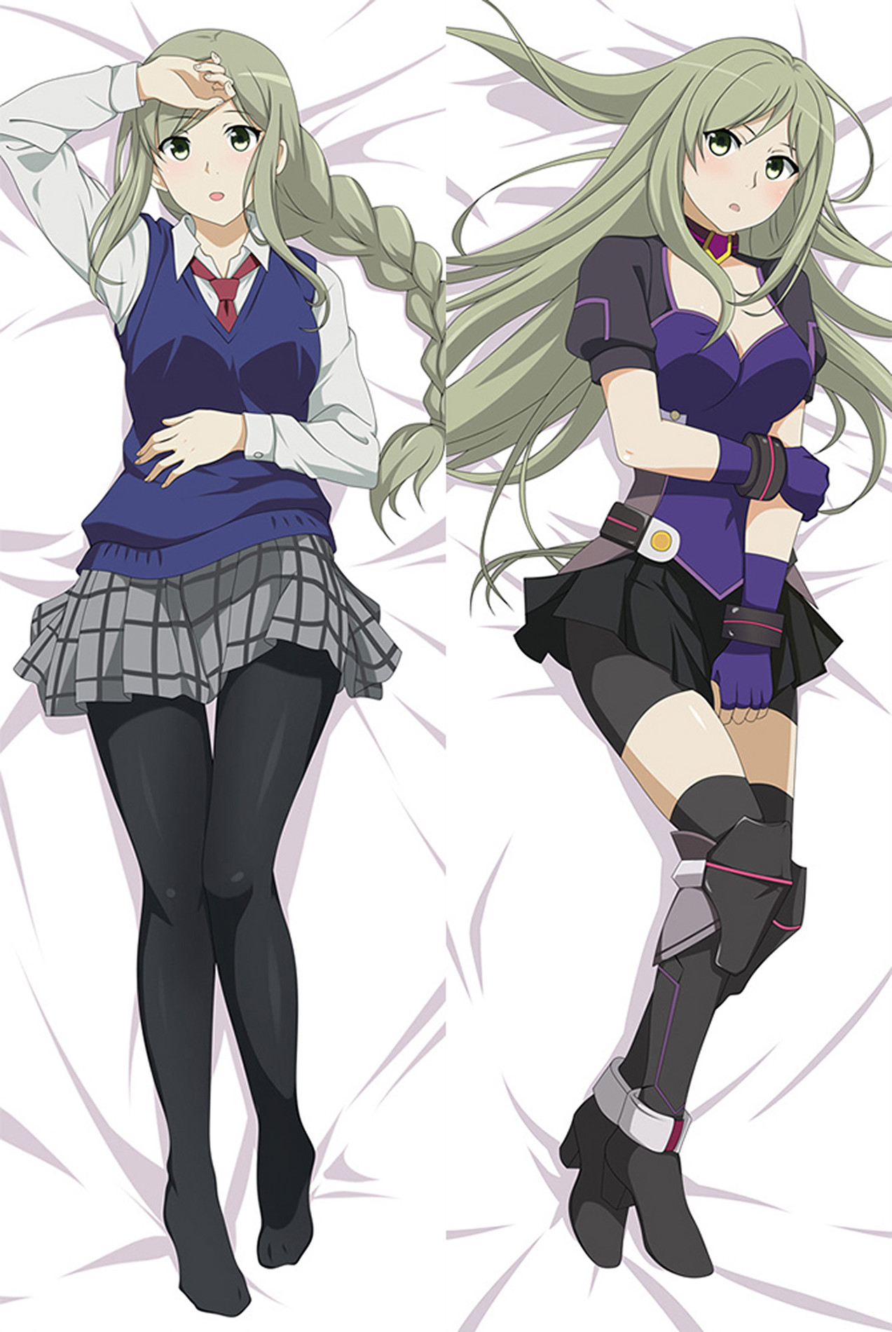 Io Yaginuma (Schoolgirl Strikers) Dakimakura Body Pillow Cover
