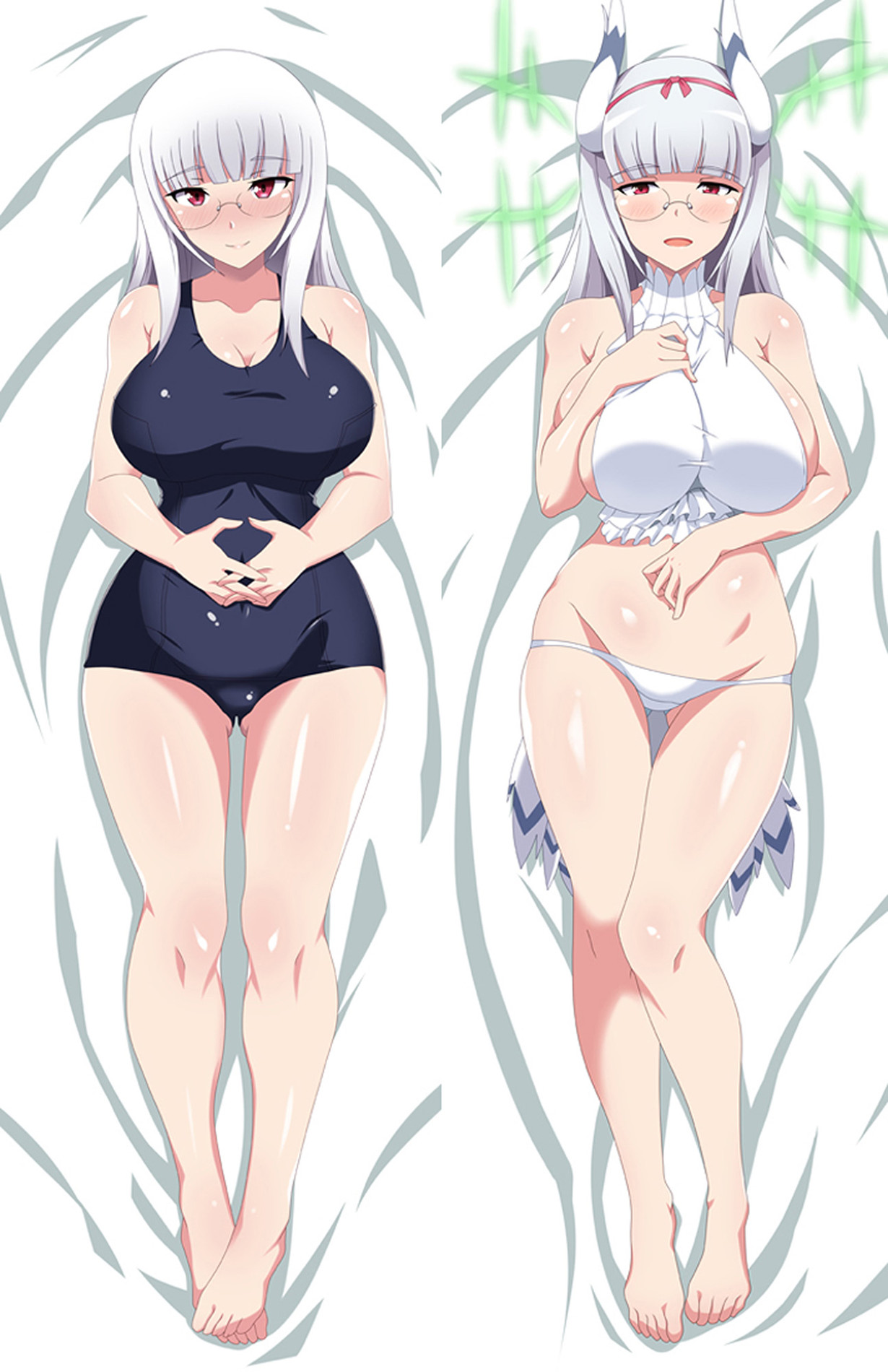 Heidemarie W. Schnaufer (Strike Witches) Dakimakura Body Pillow Cover