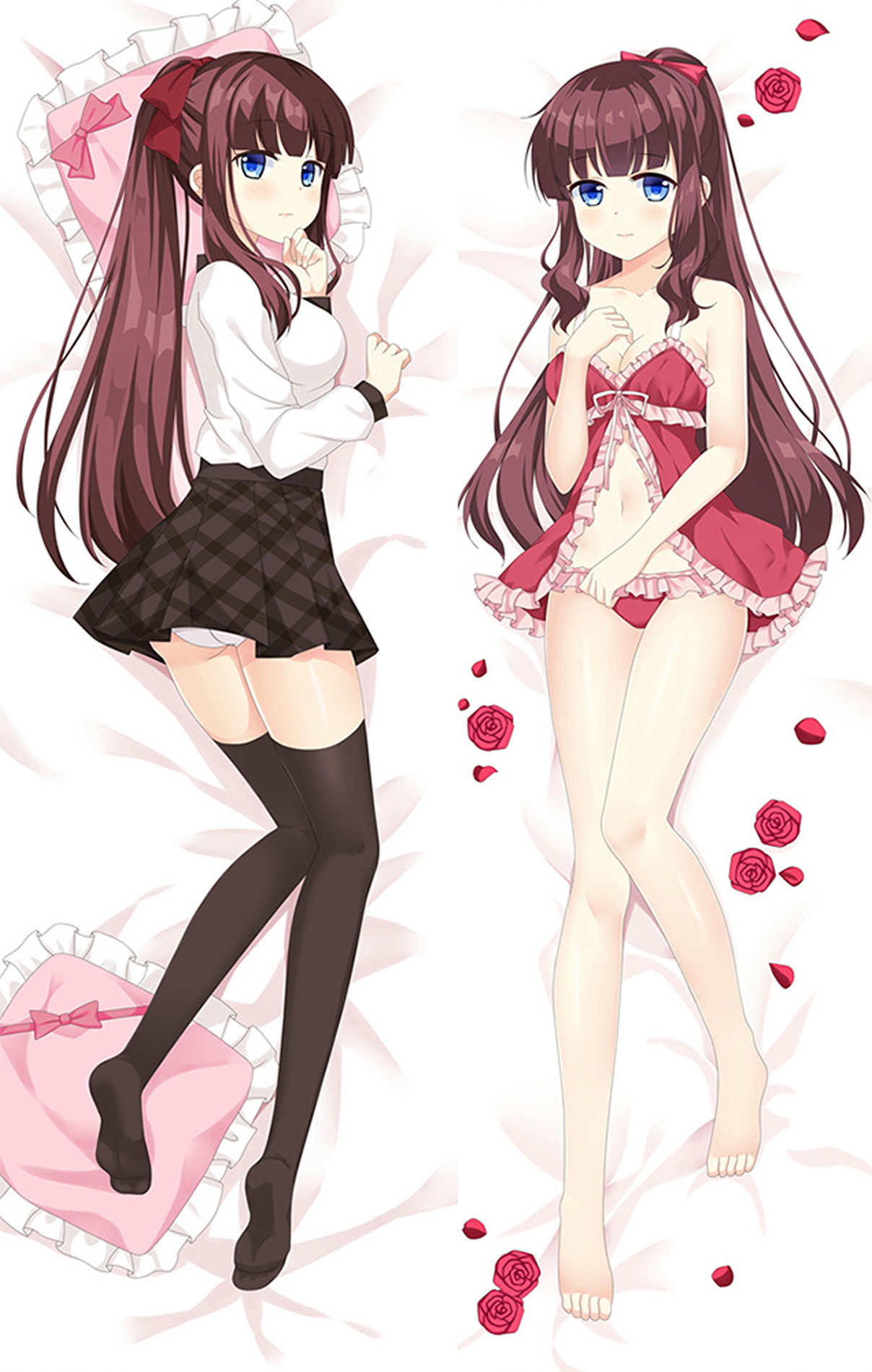 Hifumi Takimoto (New Game) Dakimakura Body Pillow Cover