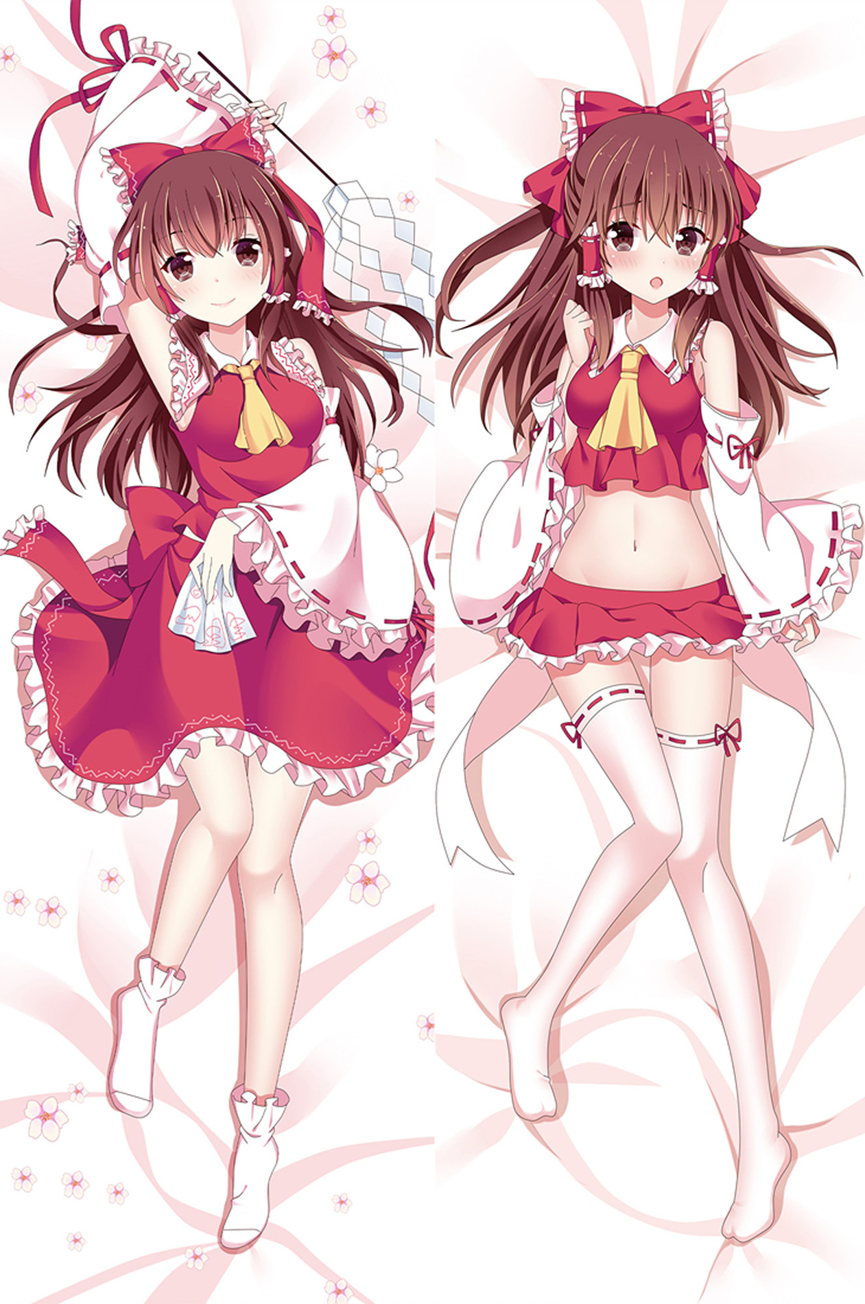Reimu Hakurei (Touhou Project) Dakimakura Body Pillow Cover