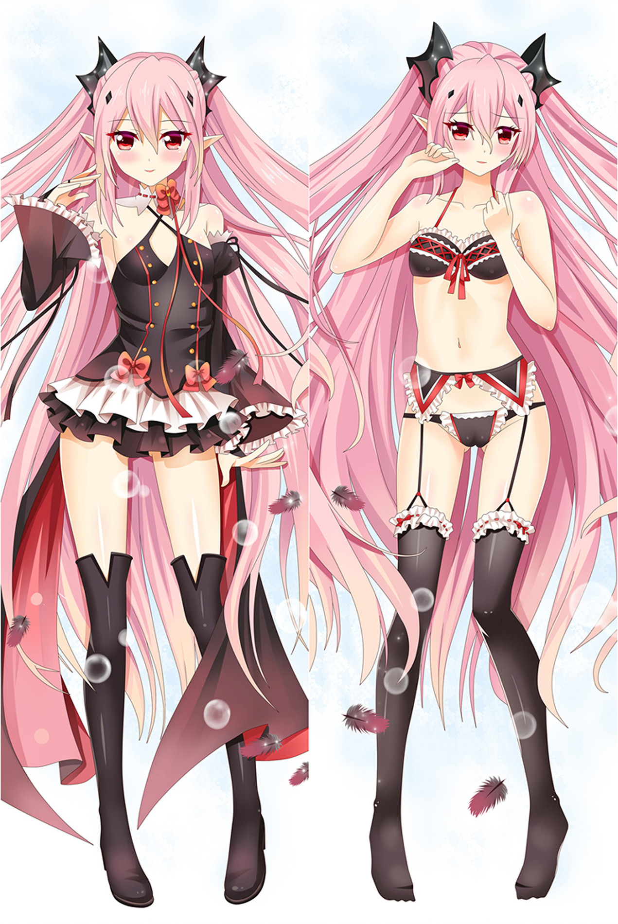 Krul Tepes (Seraph of the End) Dakimakura Body Pillow Cover