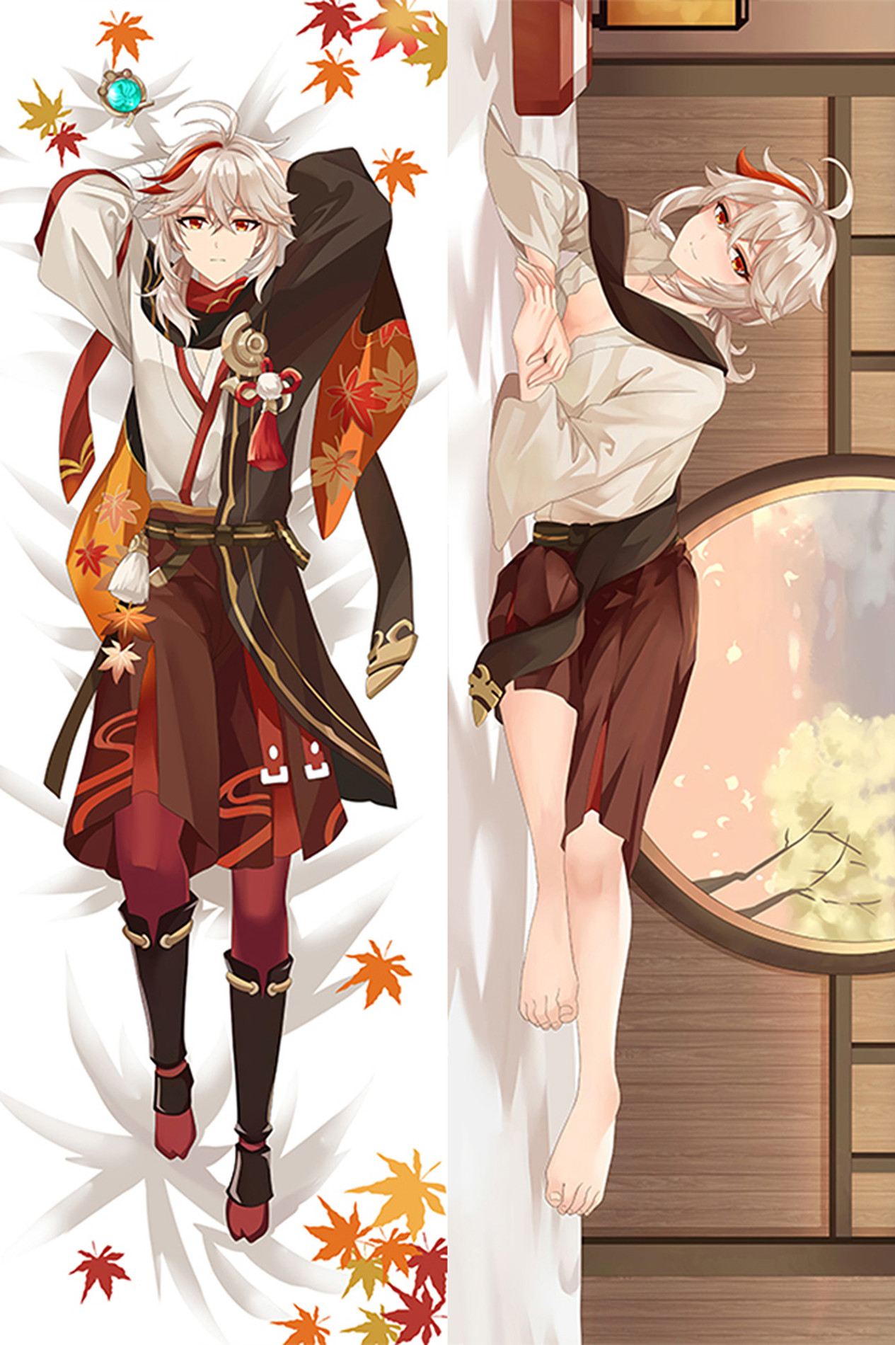 Kaedehara Kazuha from Genshin Impact dakimakura cover