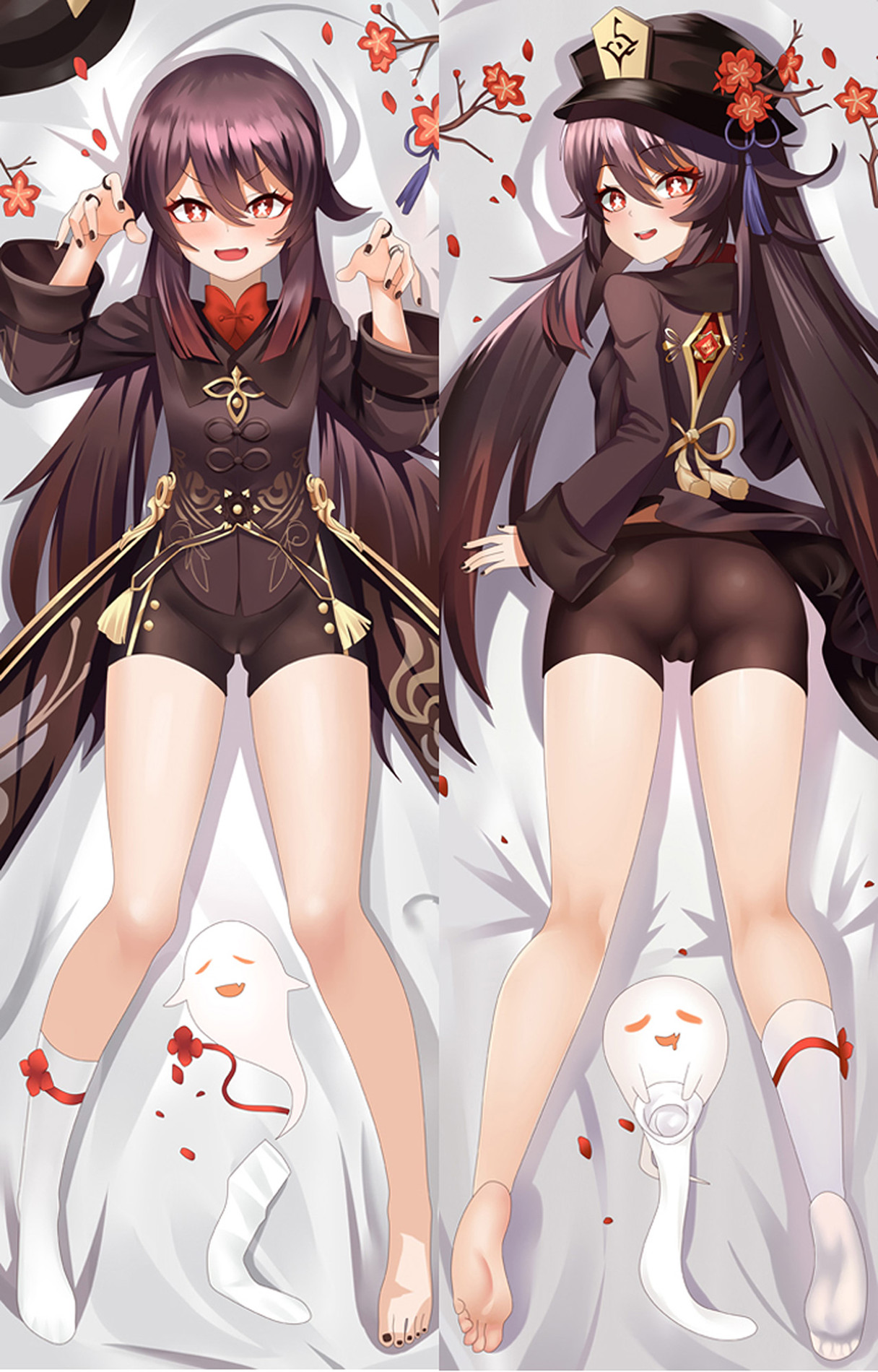 Hu Tao (Genshin Impact) Dakimakura Body Pillow Cover