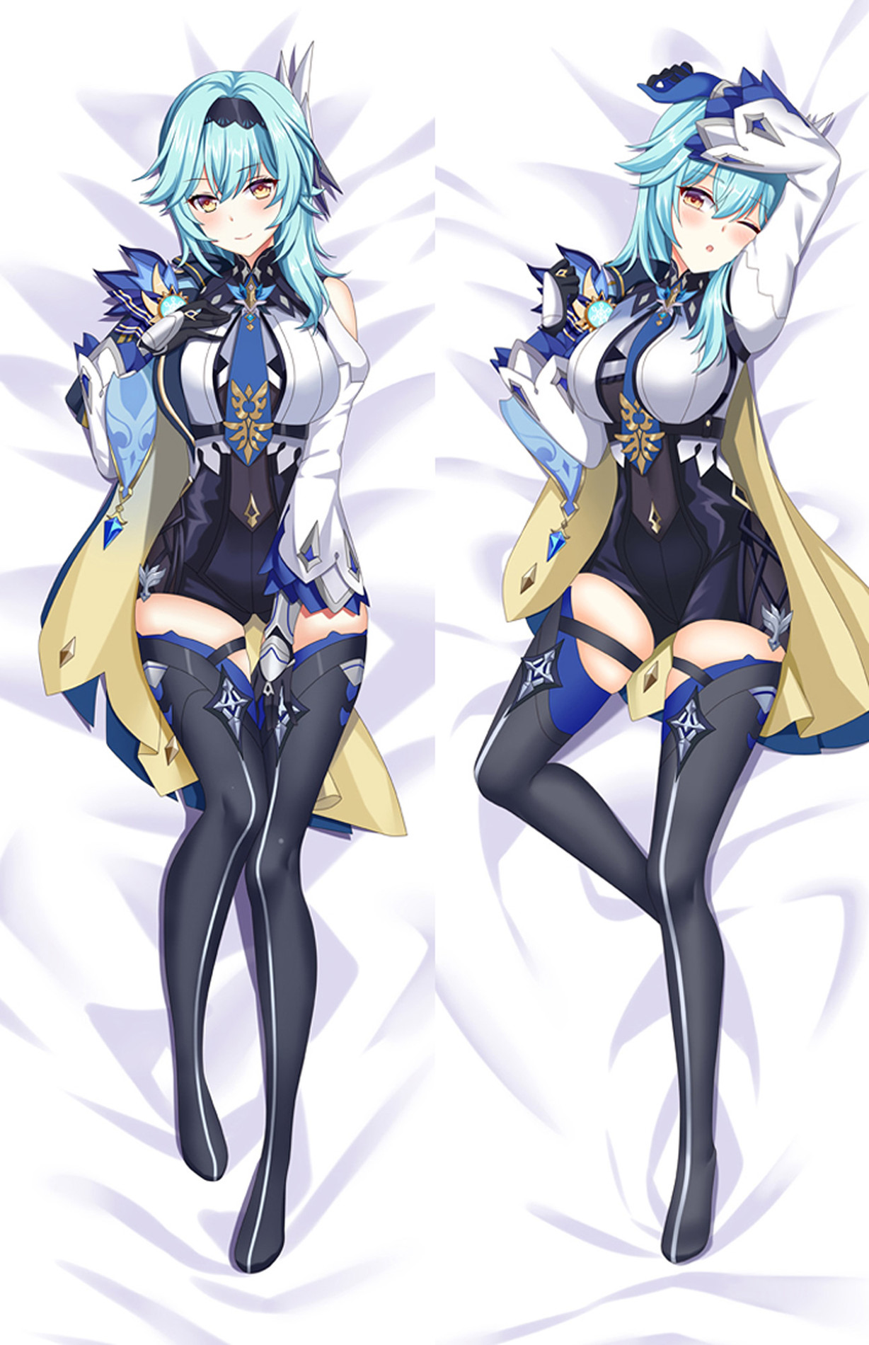 Eula from Genshin Impact dakimakura cover