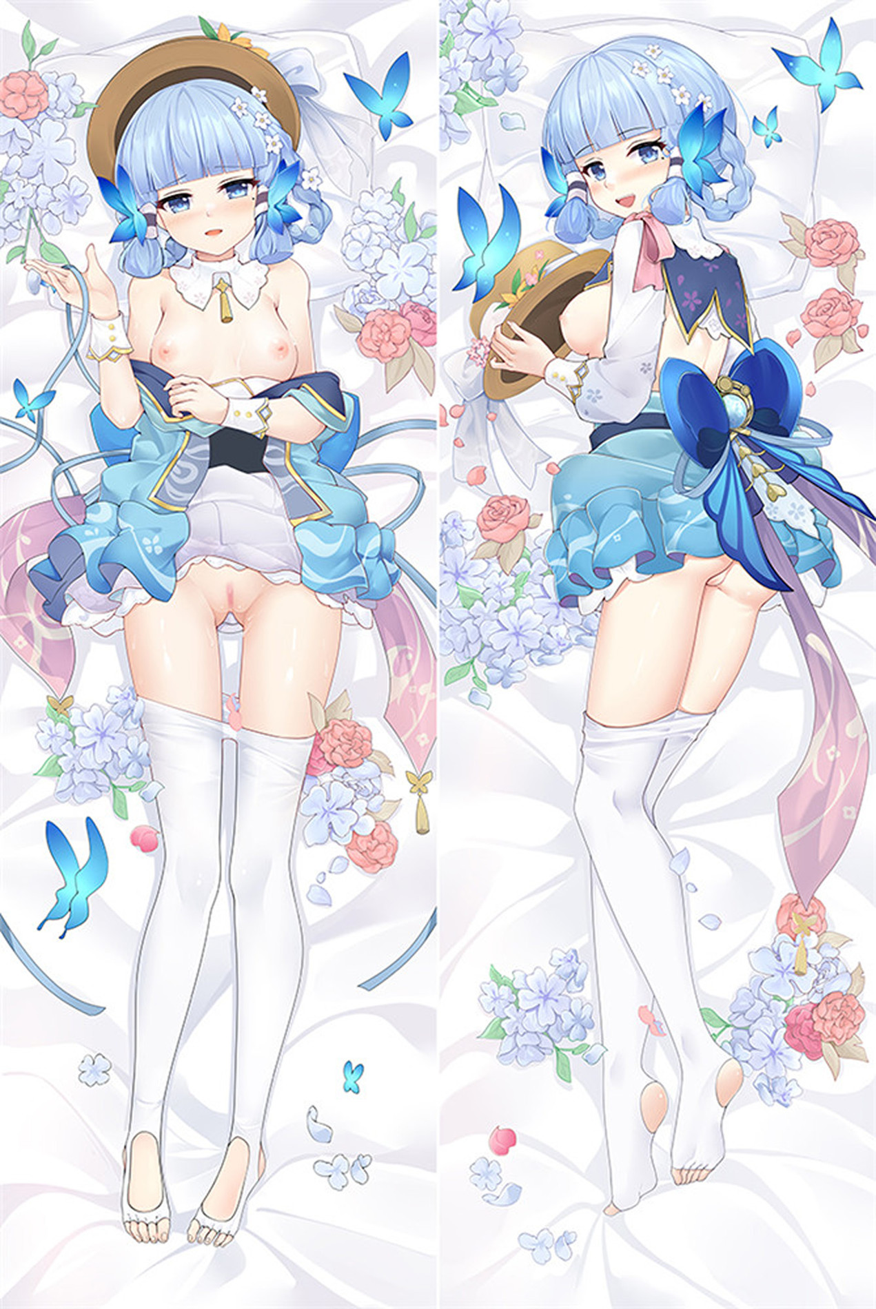 Kamisato Ayaka from Genshin Impact 18+ Uncensored dakimakura cover