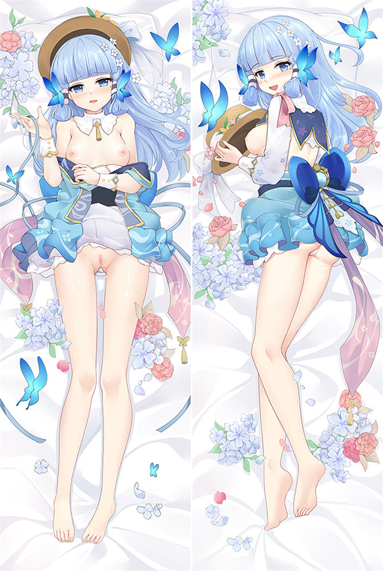 Kamisato Ayaka (Genshin Impact) 18+ NSFW Dakimakura Body Pillow Cover Uncensored