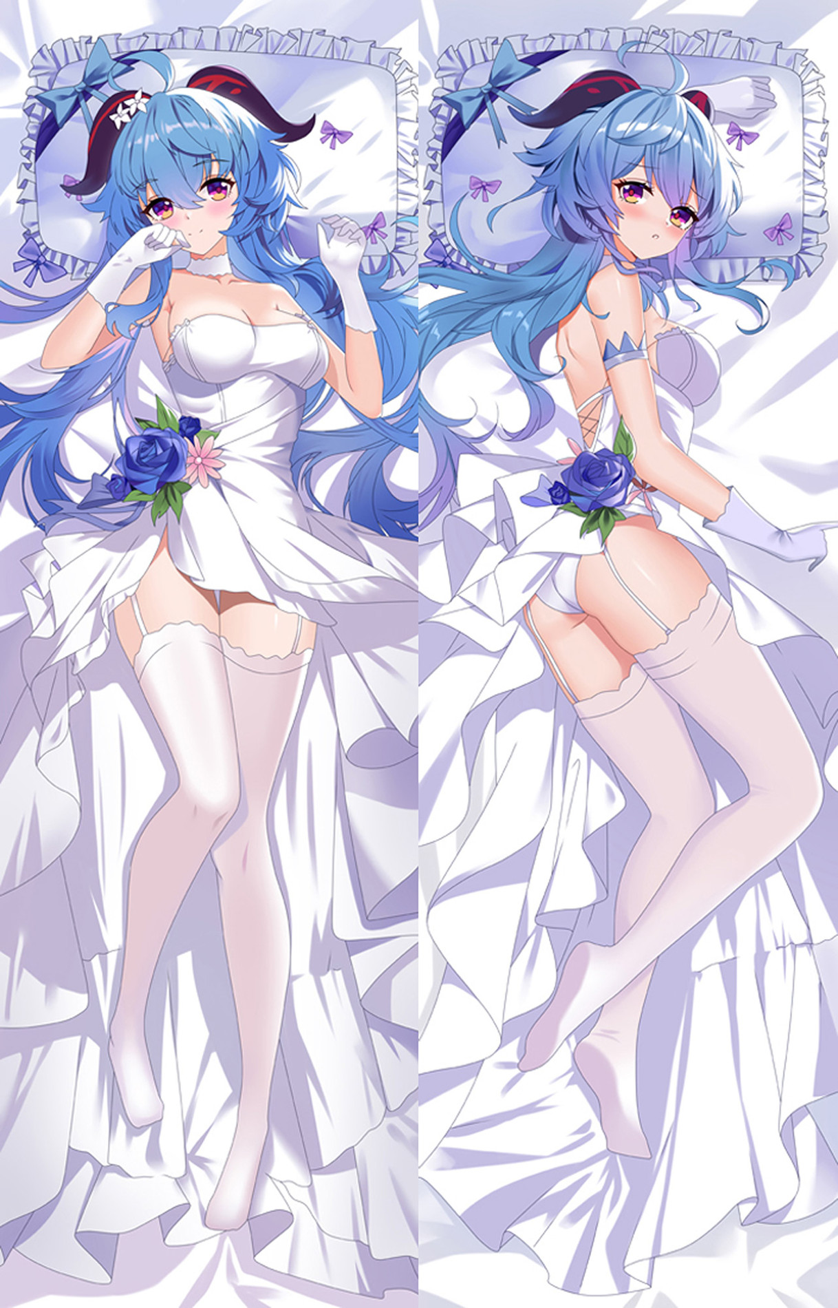 Ganyu from Genshin Impact dakimakura cover