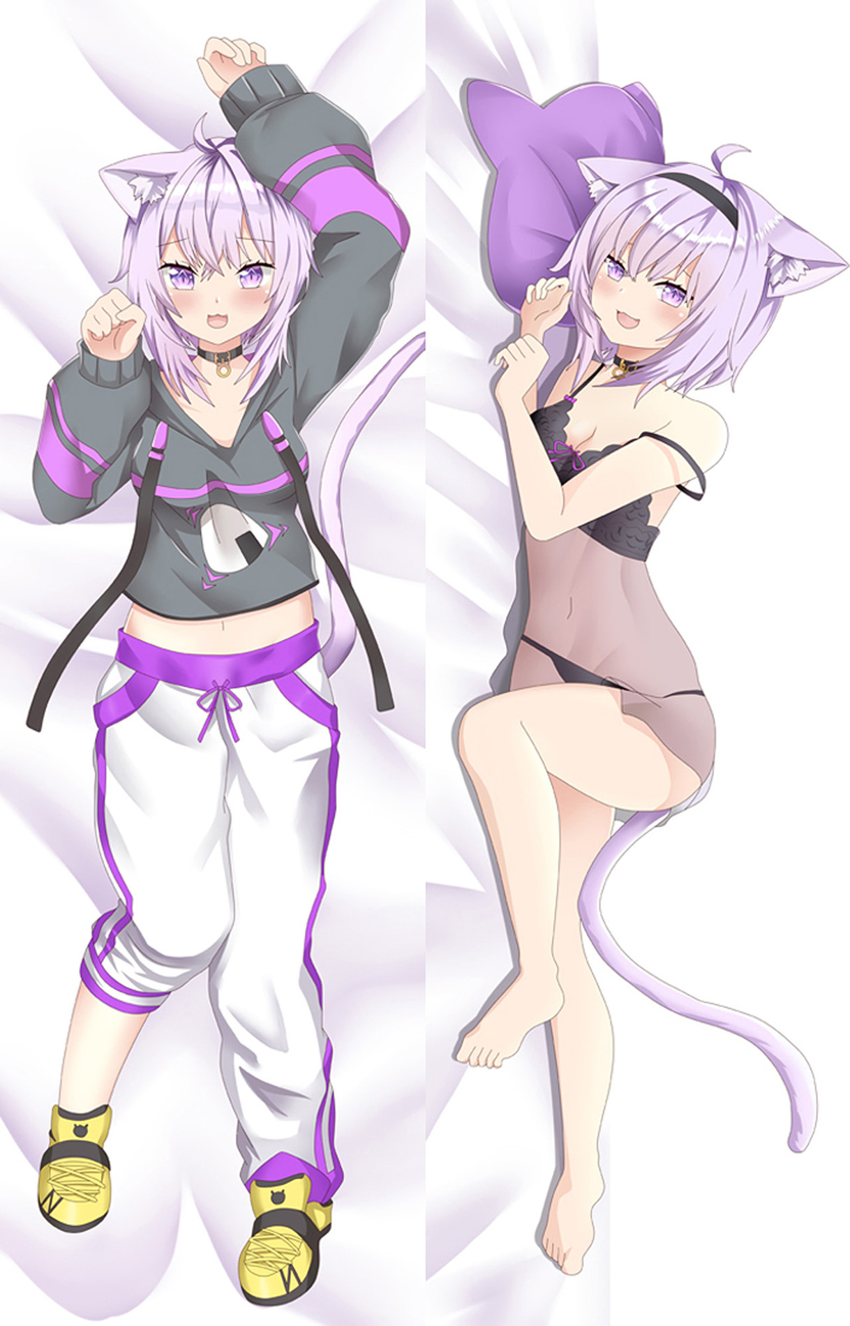 Nekomata Okayu from Vtuber Hololive dakimakura cover