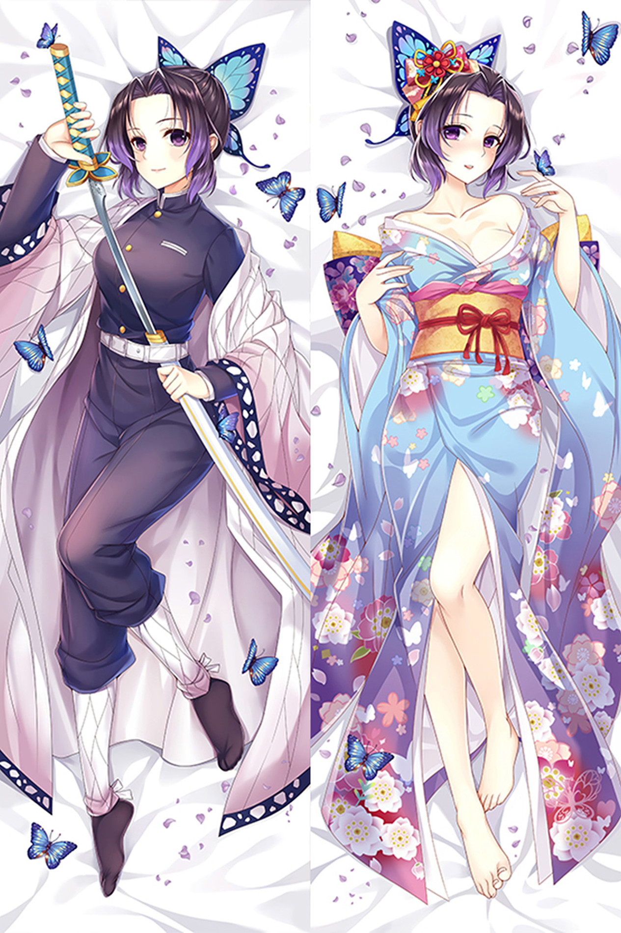 Shinobu Kocho (Demon Slayer) Dakimakura Body Pillow Cover