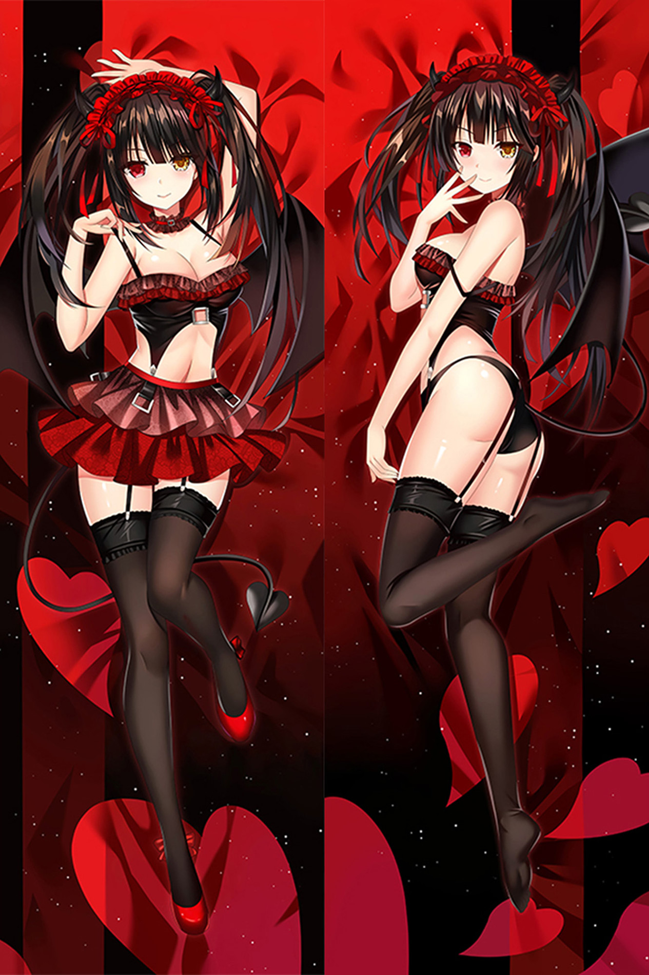 Kurumi Tokisaki from Date A Live dakimakura cover