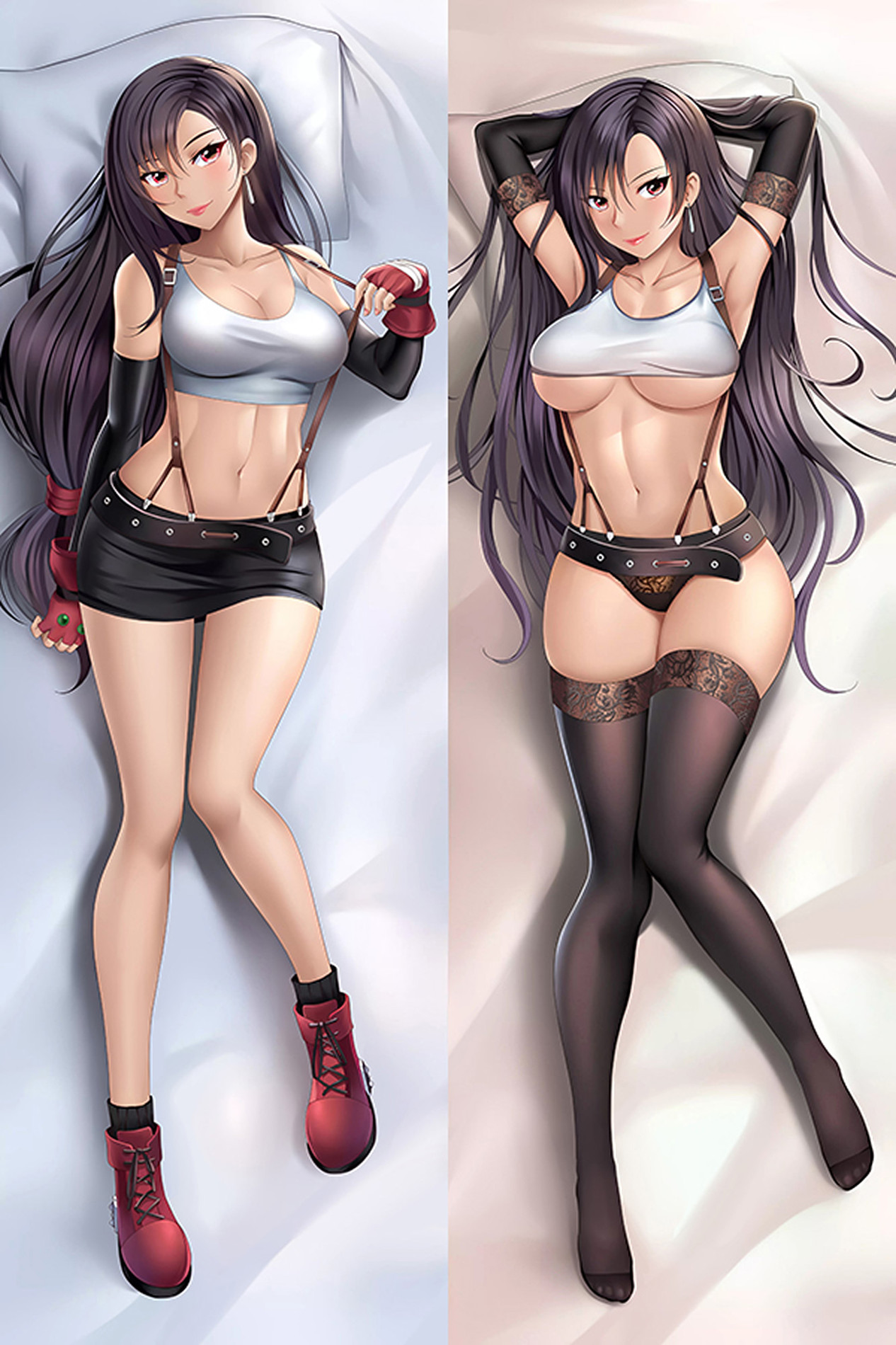 Tifa Lockhart (Final Fantasy) Dakimakura Body Pillow Cover