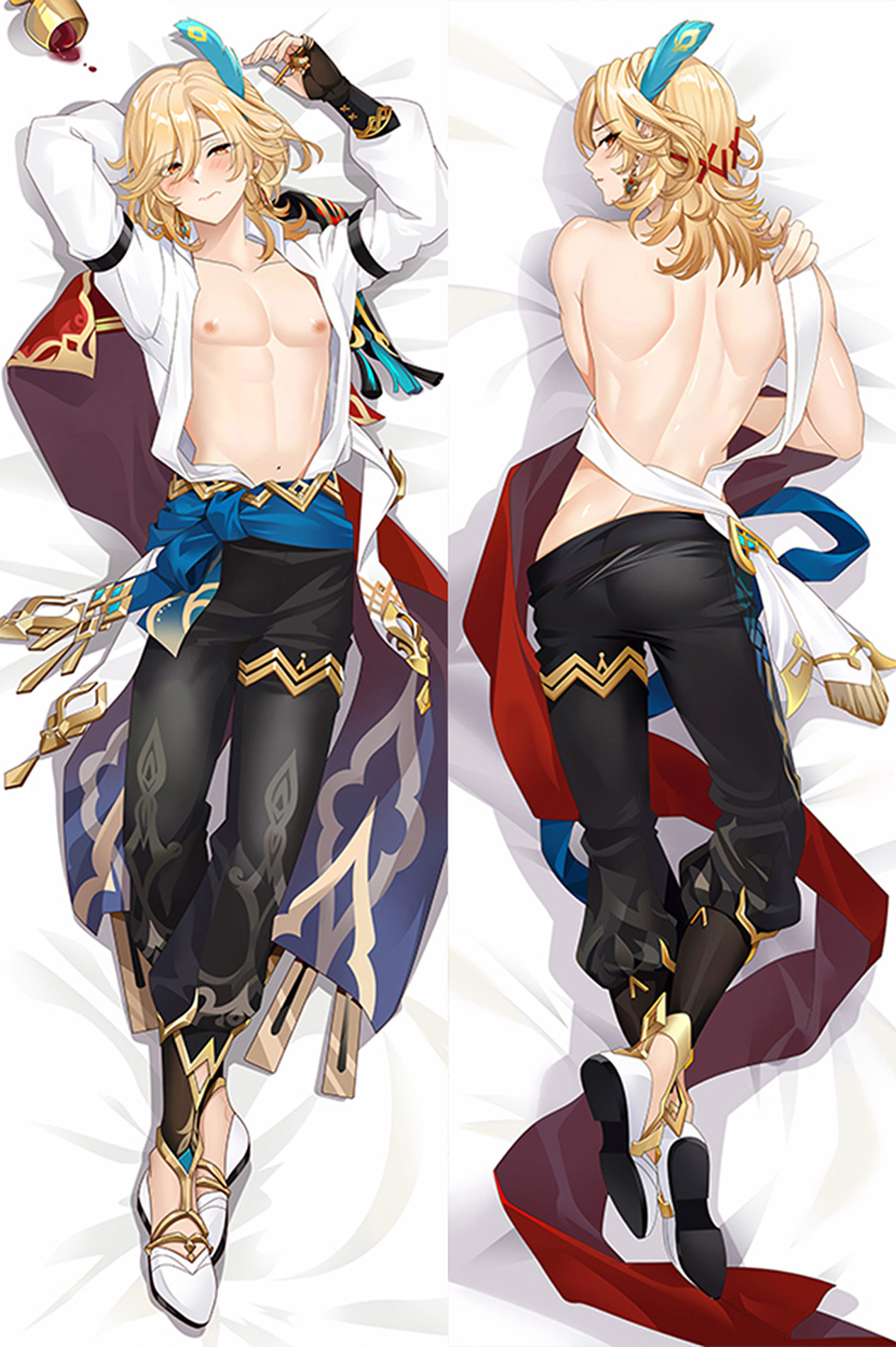 Kaveh (Genshin Impact) Dakimakura Body Pillow Cover
