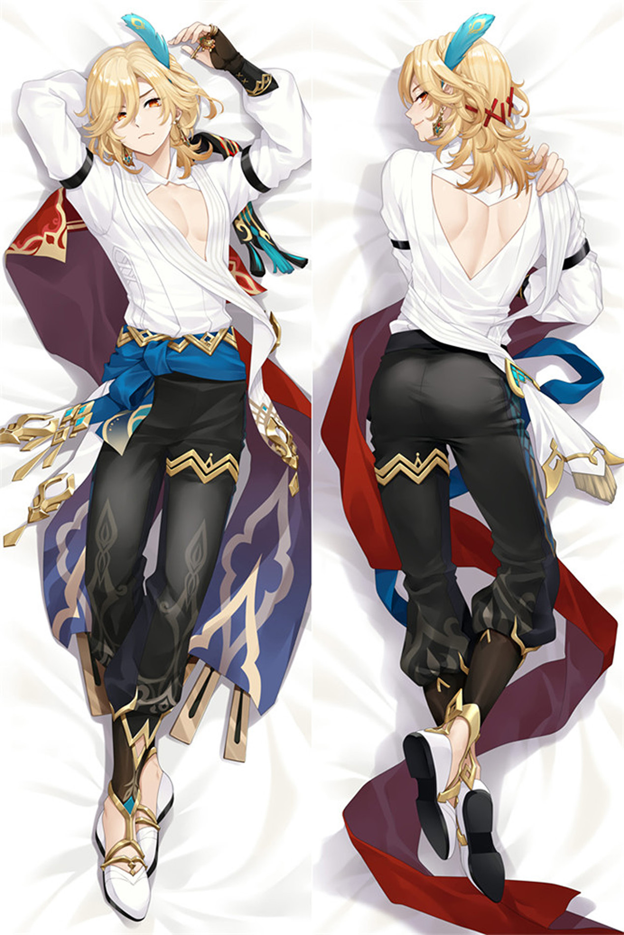 Kaveh from Genshin Impact dakimakura cover