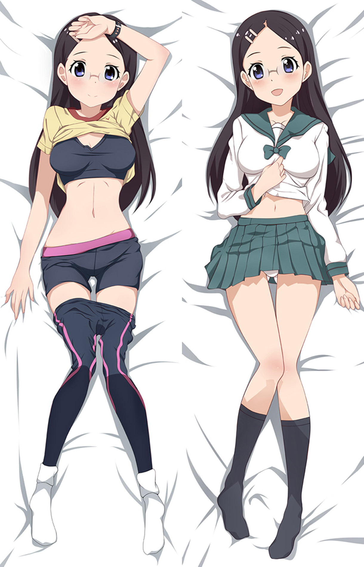 Kaede Saitou from Encouragement of Climb dakimakura cover