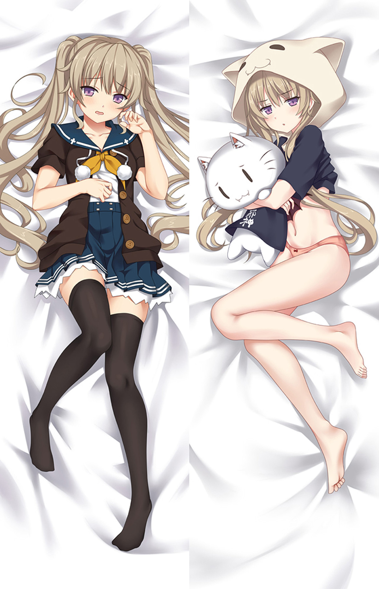 Mashiro Arisaka from Aokana Four Rhythm Across the Blue dakimakura cover