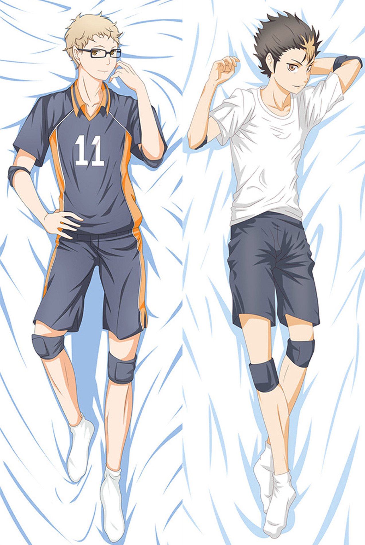 Kei and Yu (Haikyu) Dakimakura Body Pillow Cover