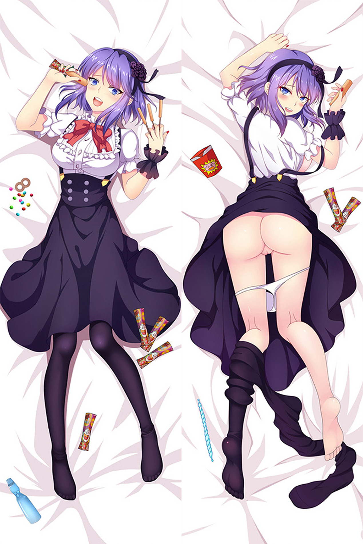 Hotaru Shidare from Dagashi Kashi 18+ Uncensored dakimakura cover