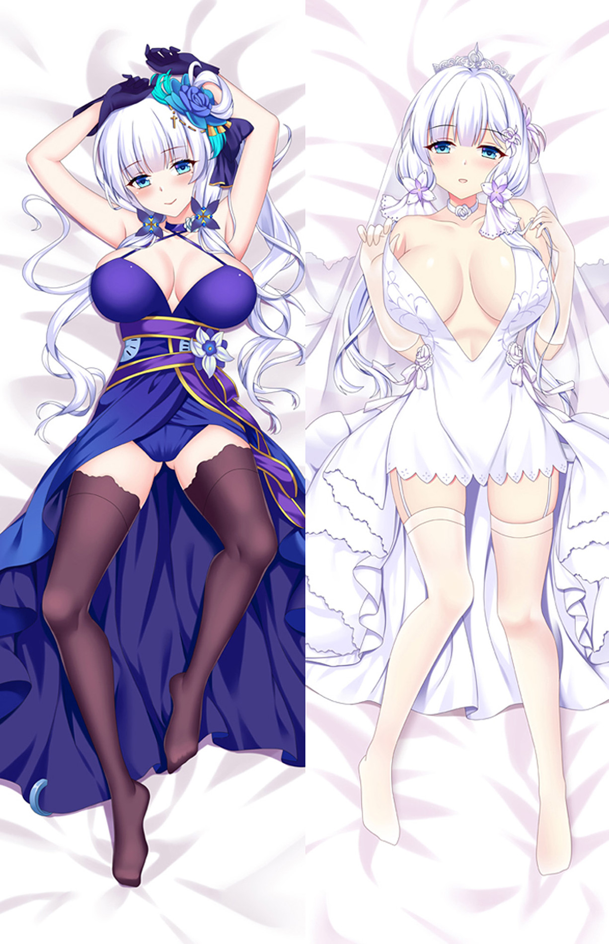 Illustrious from Azur Lane dakimakura cover
