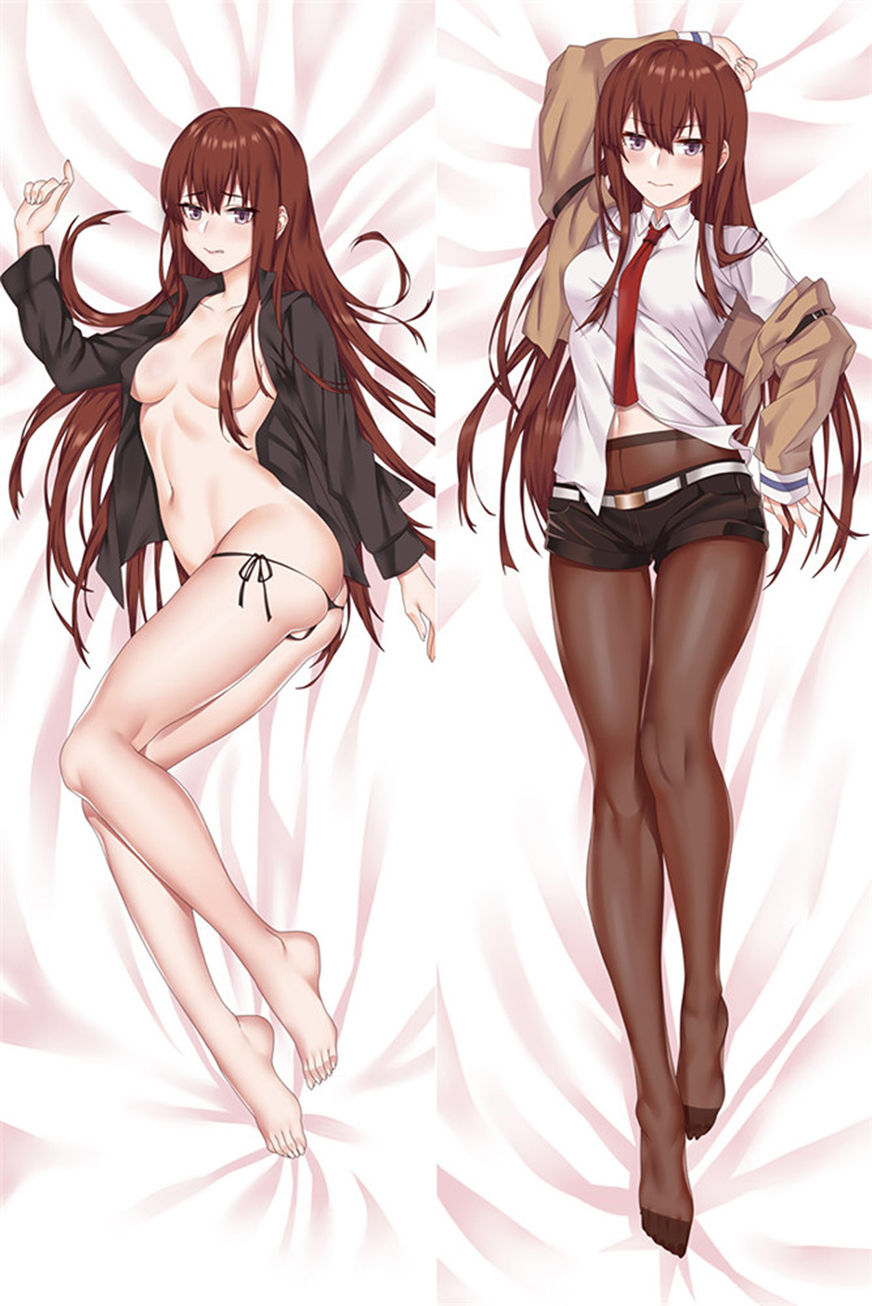Makise Kurisu from Steins Gate dakimakura cover