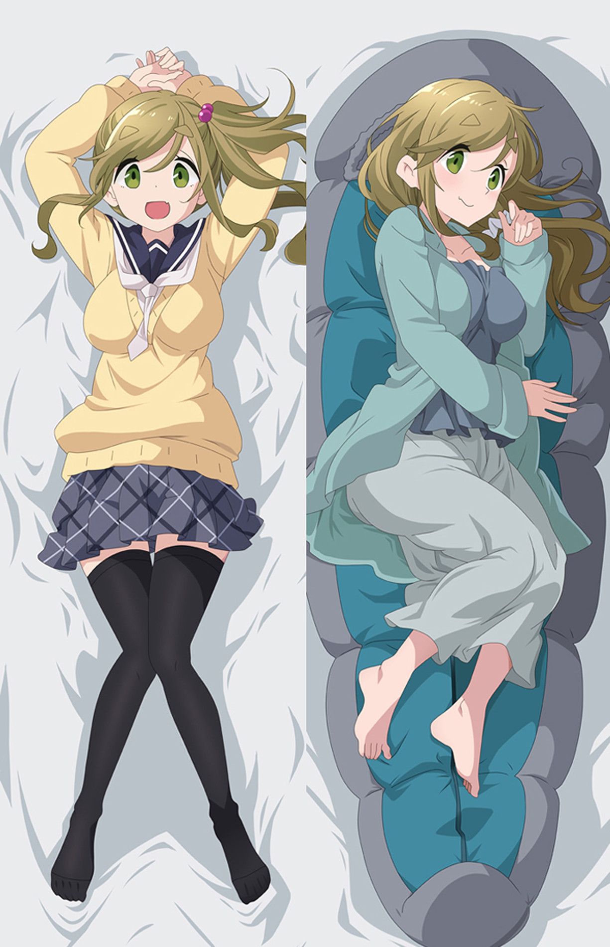 Aoi Inuyama from Laid Back Camp dakimakura cover