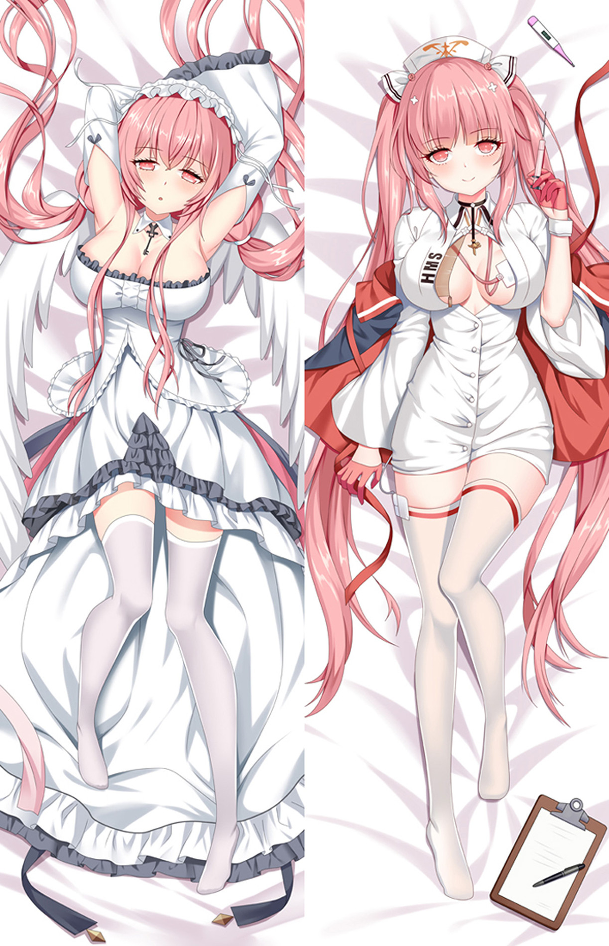 Perseus (Azur Lane) Dakimakura Body Pillow Cover
