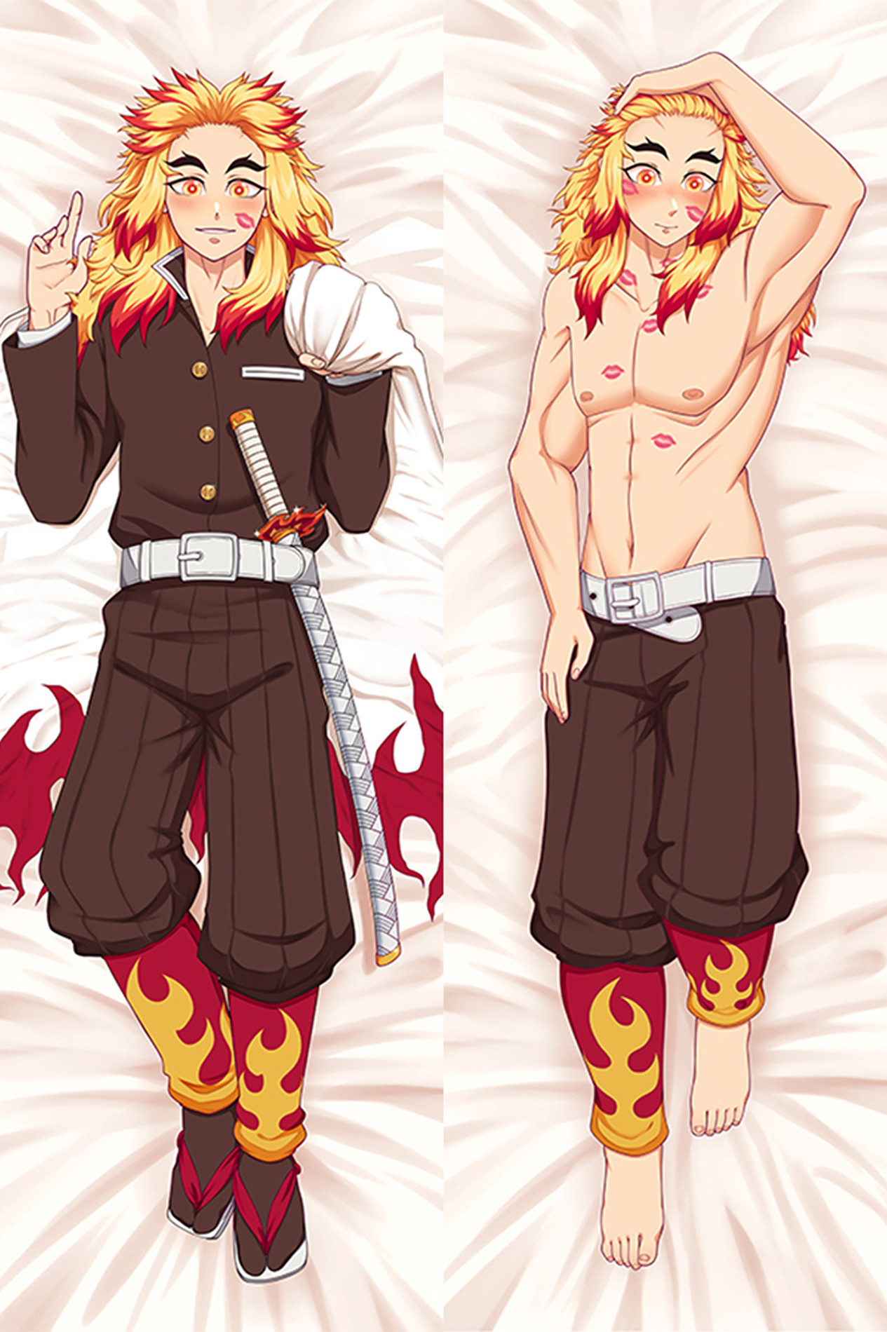 Kyojuro Rengoku from Demon Slayer dakimakura cover