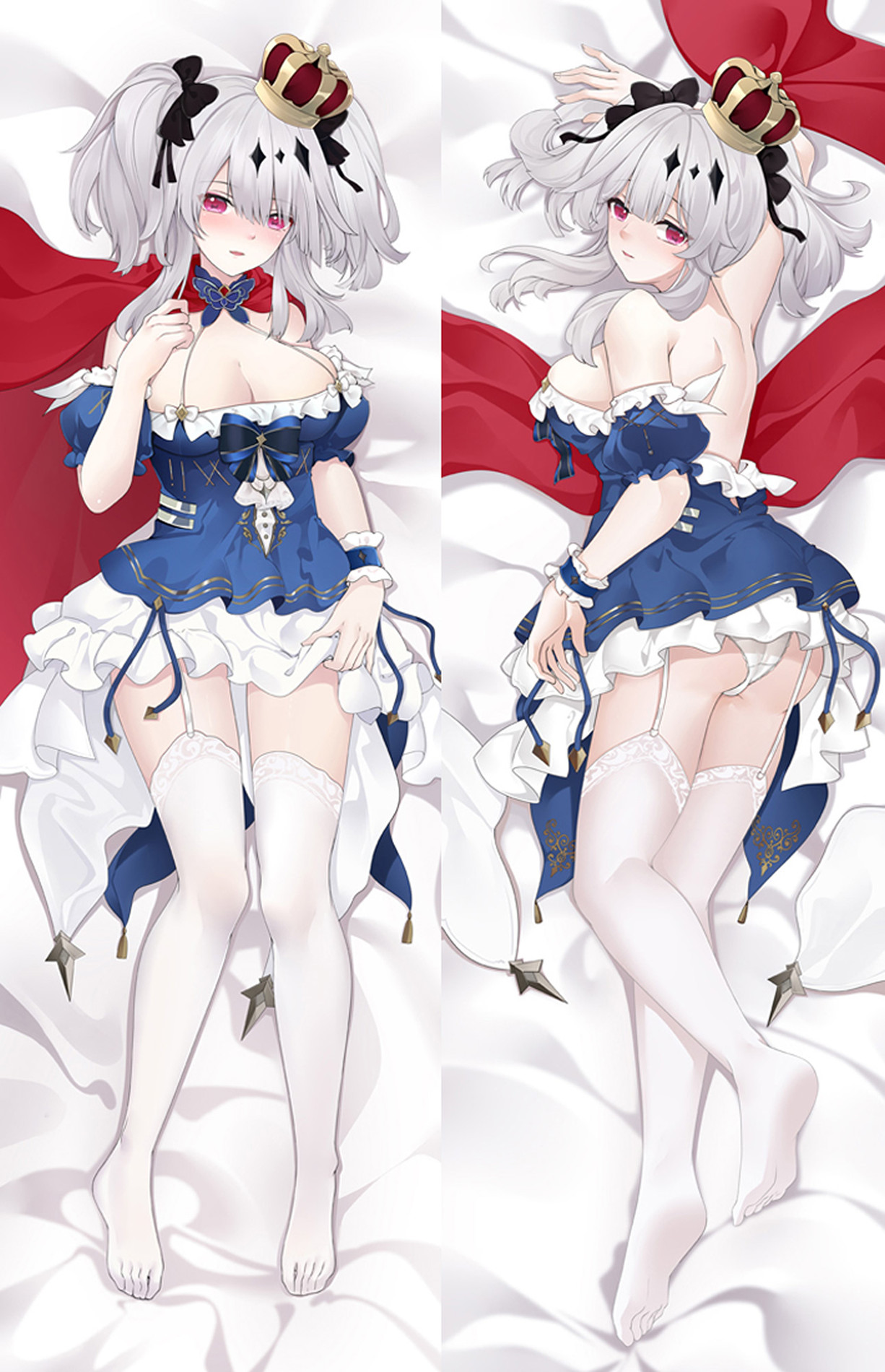 Joffre (Azur Lane) Dakimakura Body Pillow Cover