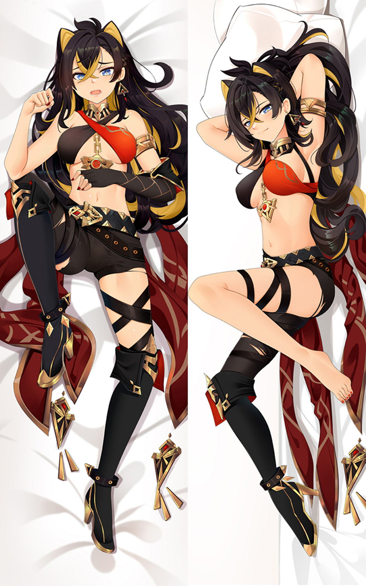 Dehya from Genshin Impact dakimakura cover