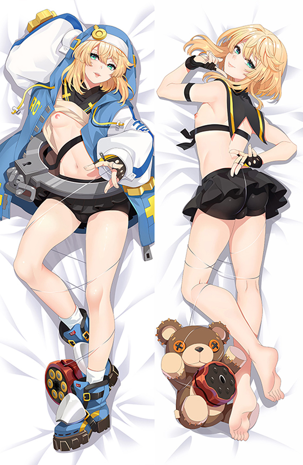 Bridget from Guilty Gear dakimakura cover
