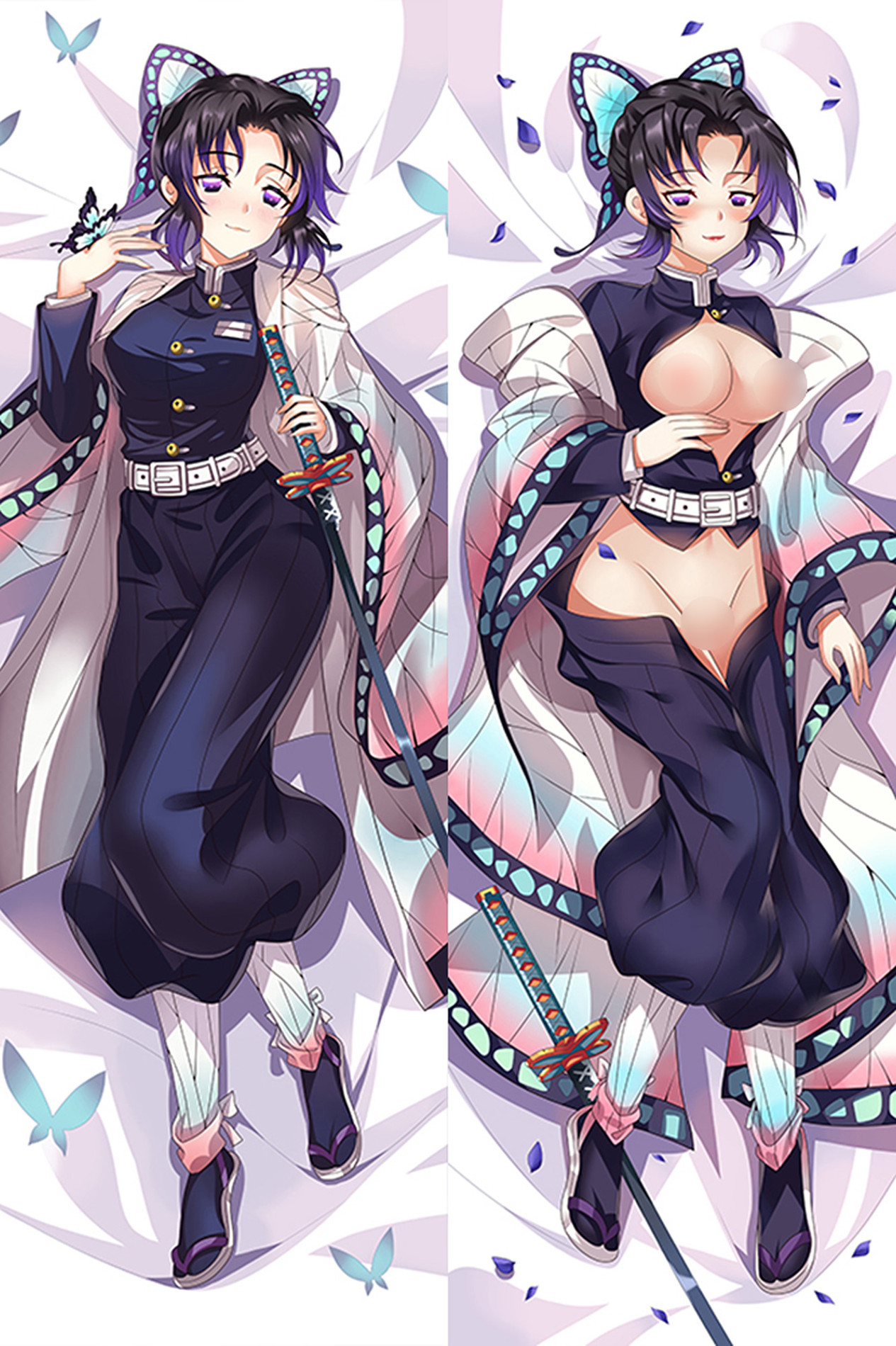 Shinobu Kocho (Demon Slayer) 18+ NSFW Dakimakura Body Pillow Cover