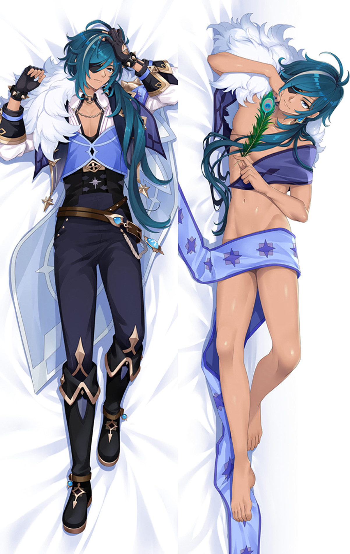 Kaeya Alberch (Genshin Impact) Dakimakura Body Pillow Cover