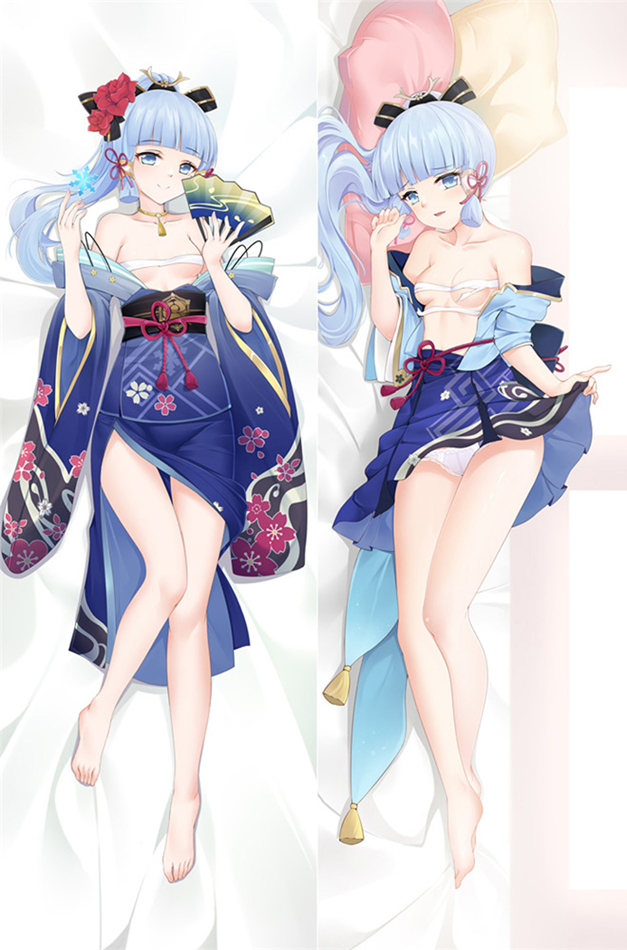 Kamisato Ayaka from Genshin Impact dakimakura cover