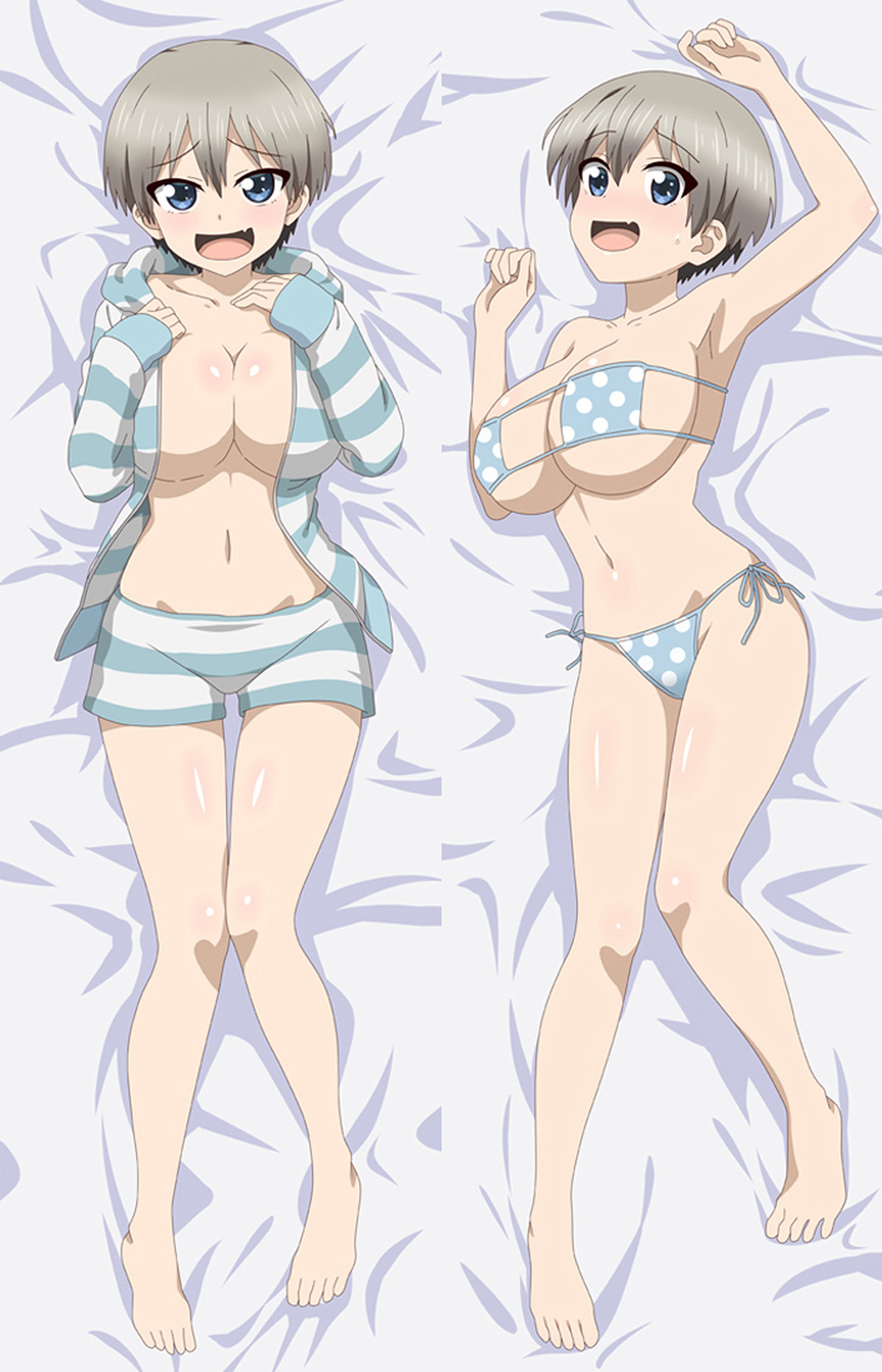Hana Uzaki (Uzaki-chan Wants To Hang Out) Dakimakura Body Pillow Cover