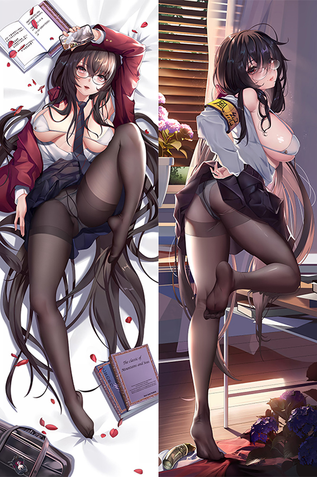 Taihou from Azur Lane dakimakura cover