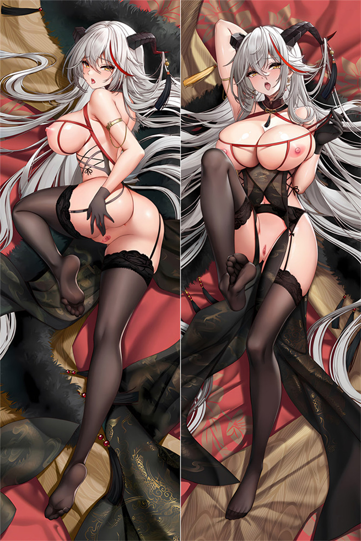 Agir (Azur Lane) 18+ NSFW Dakimakura Body Pillow Cover Uncensored