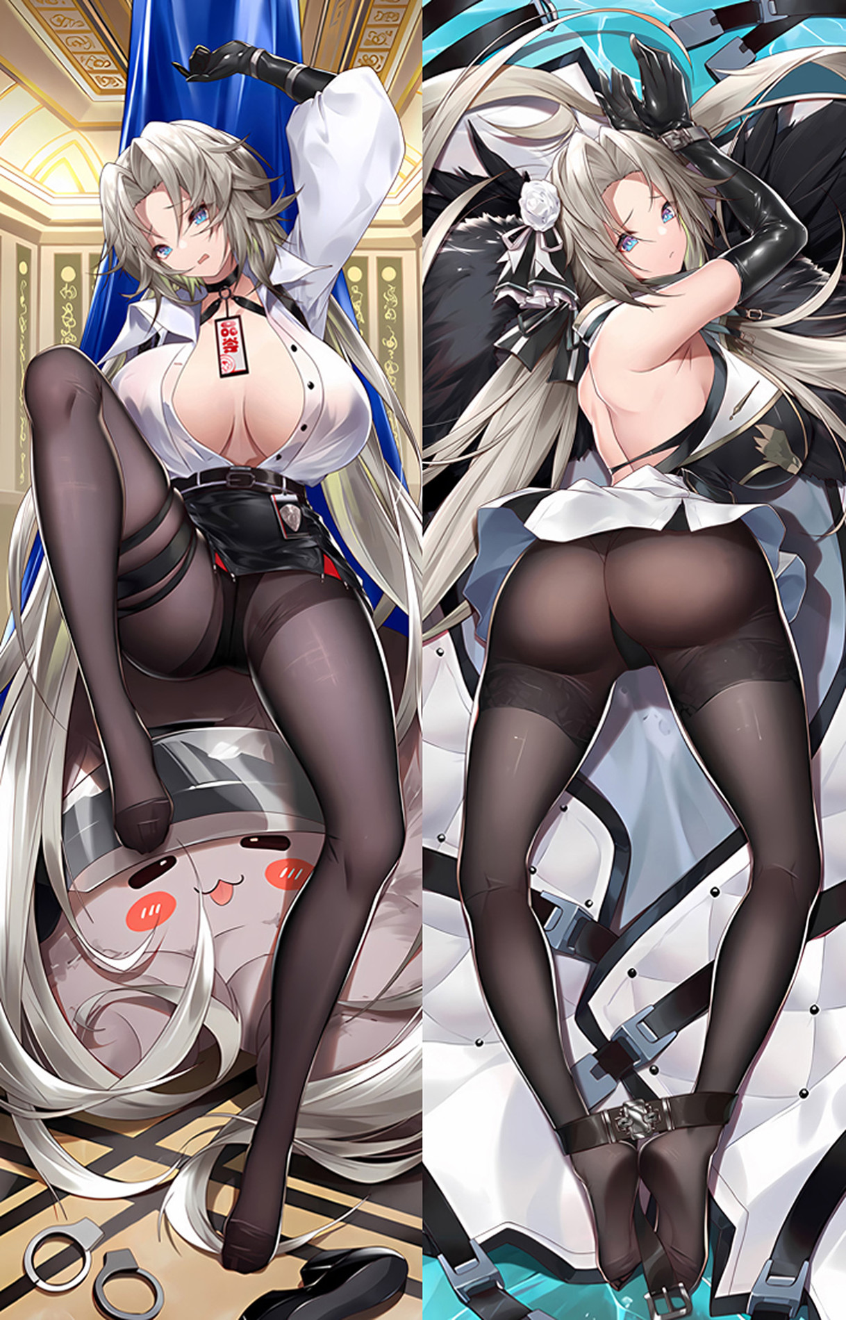 Kronshtadt from Azur Lane dakimakura cover