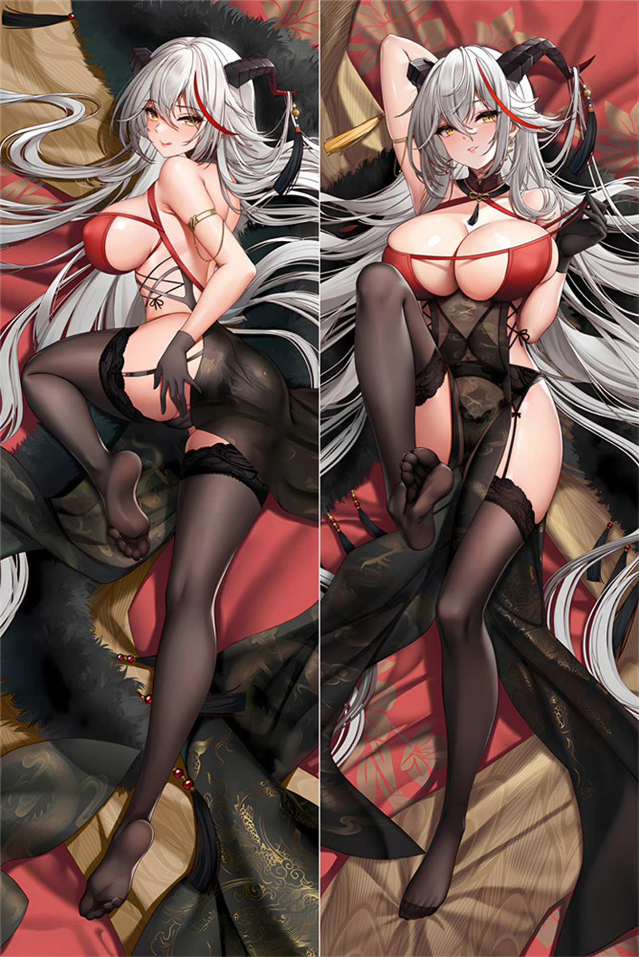Agir from Azur Lane dakimakura cover