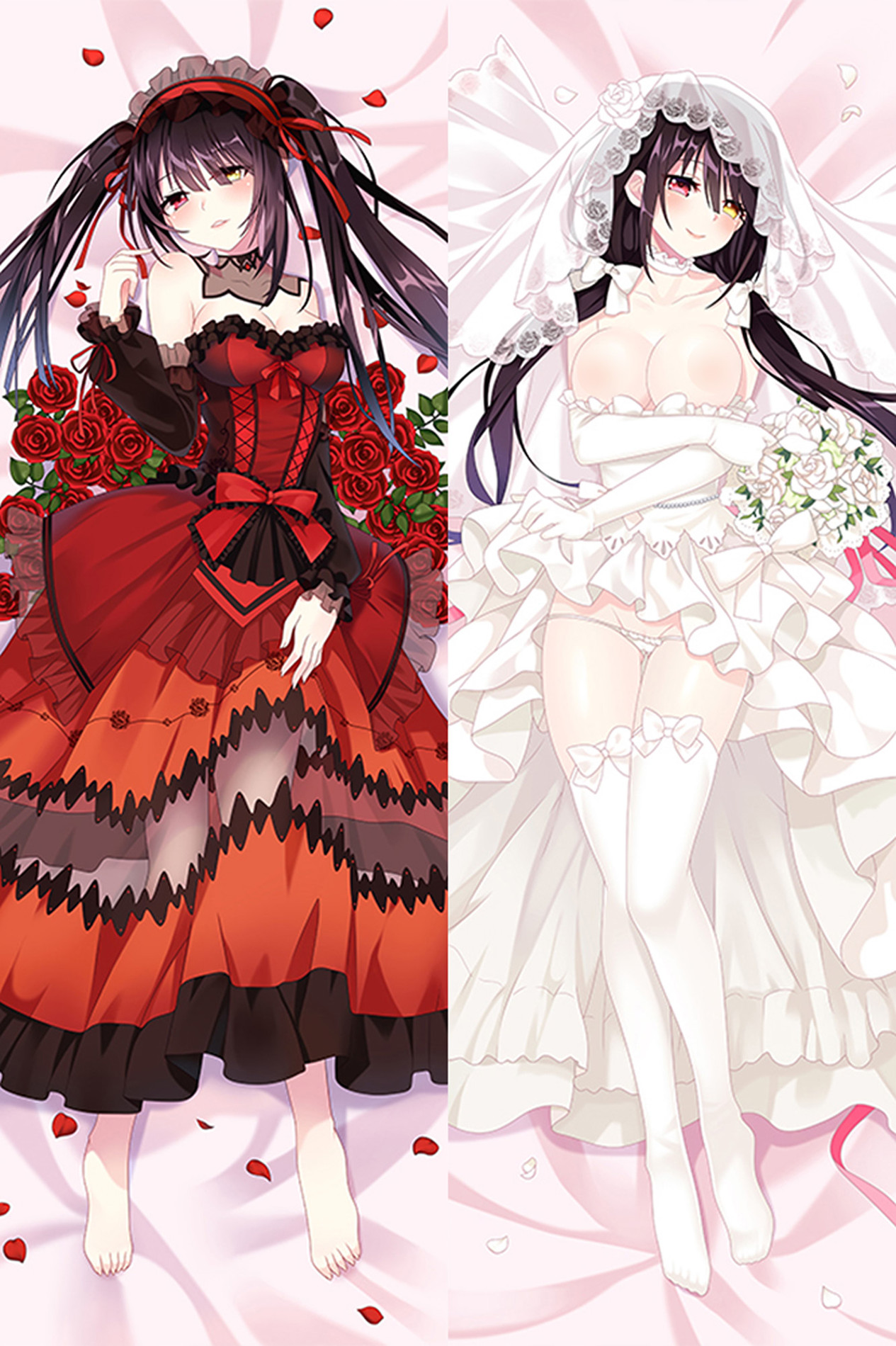 Kurumi Tokisaki from Date A Live 18+ dakimakura cover
