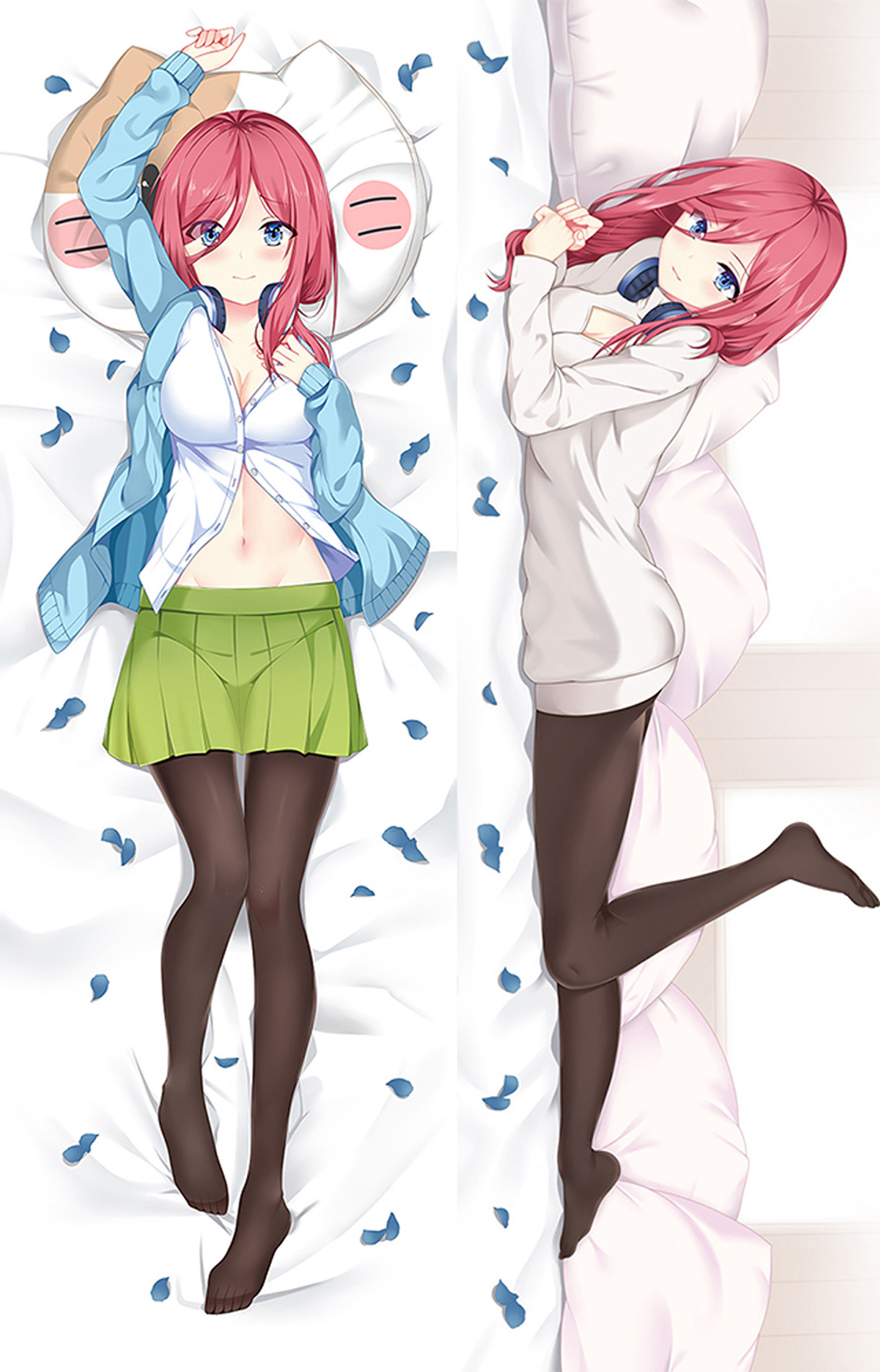 Miku Nakano from Quintessential Quintuplets dakimakura cover