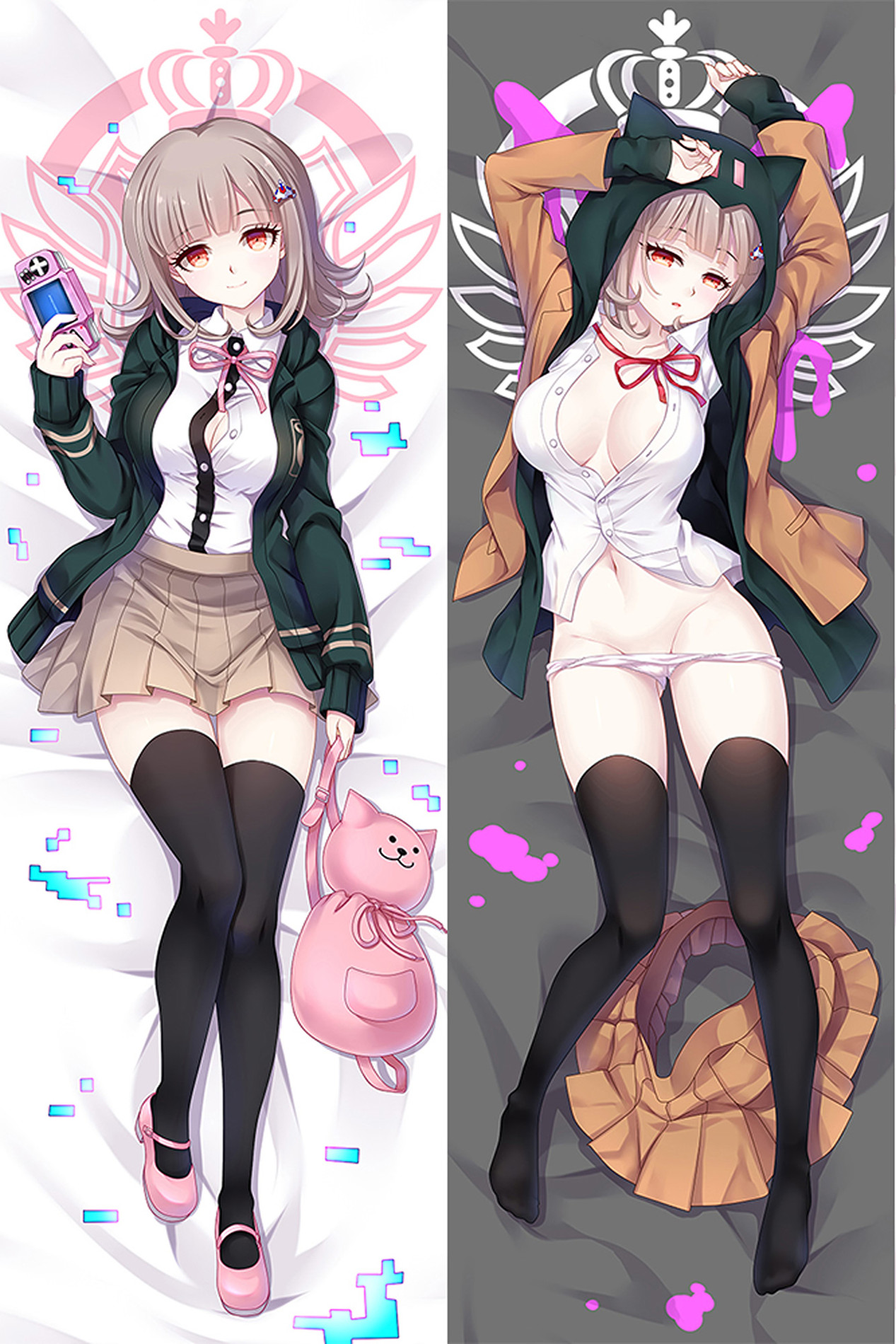 Chiaki Nanami from Danganronpa dakimakura cover