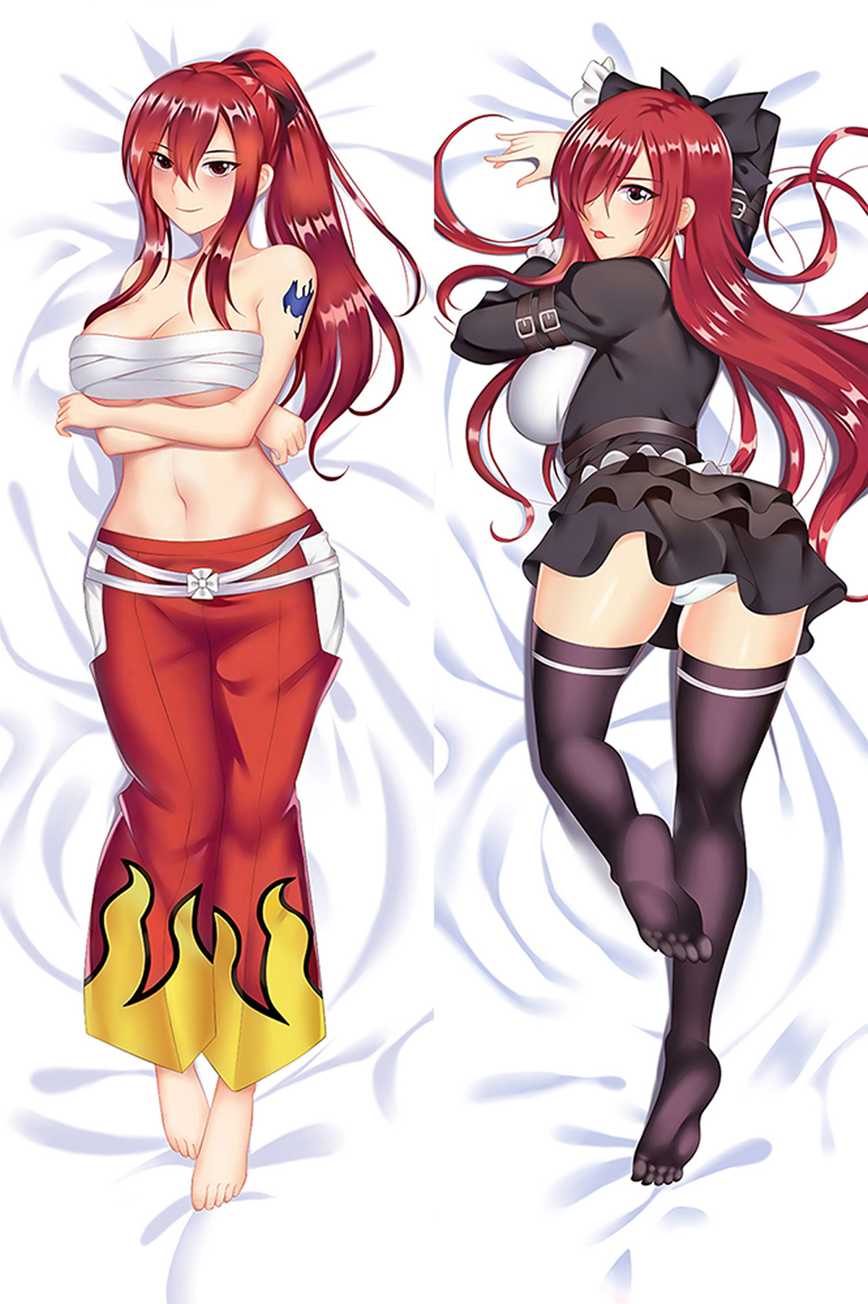 Erza Scarlet from Fairy Tail dakimakura cover